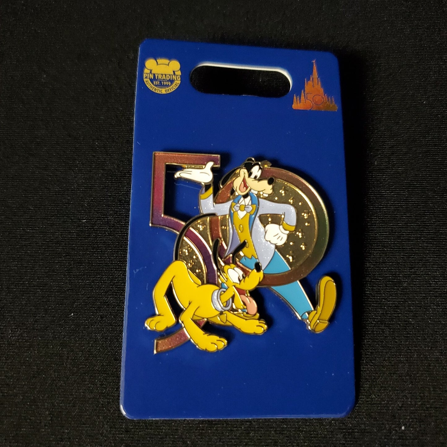 *3 Pin Set* 2021 Walt Disney World WDW 50th Mickey Minnie Chip Dale Goofy Pluto