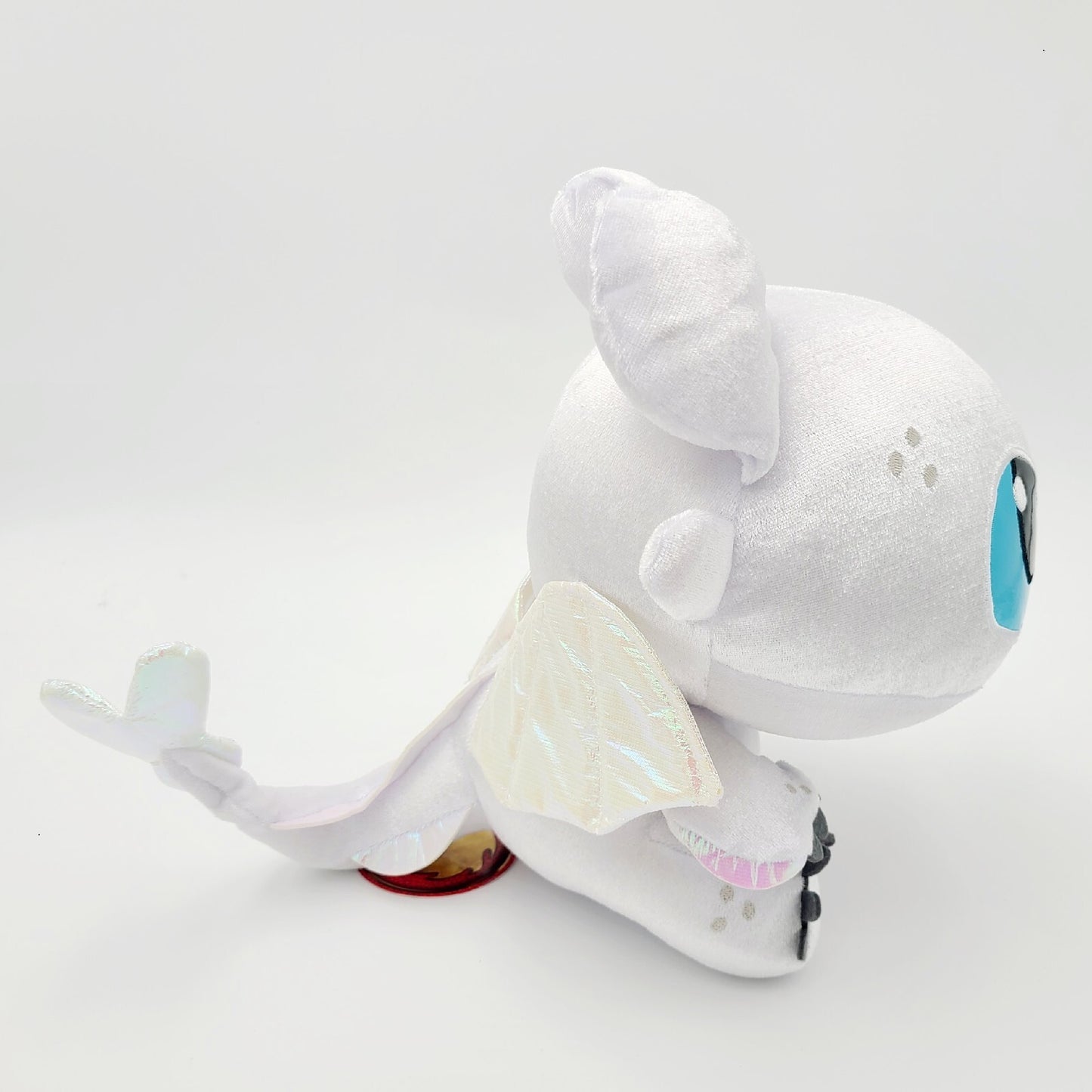 Universal Studio EPIC How To Train Your Dragon Light Fury Plush Doll 10” WHITE
