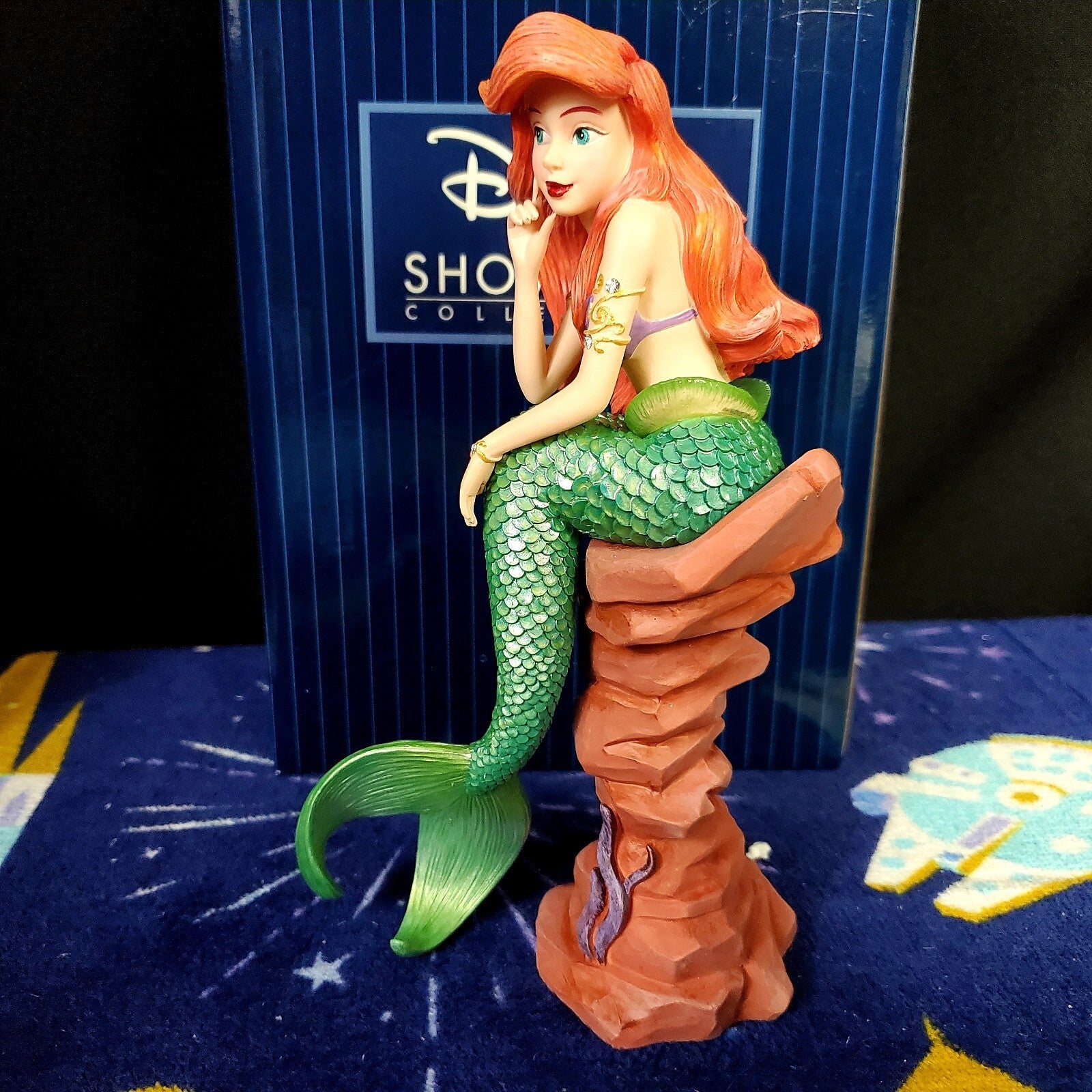 NEW Disney Parks Showcase Enesco Princess Ariel Figurine 6005685 Little Mermaid