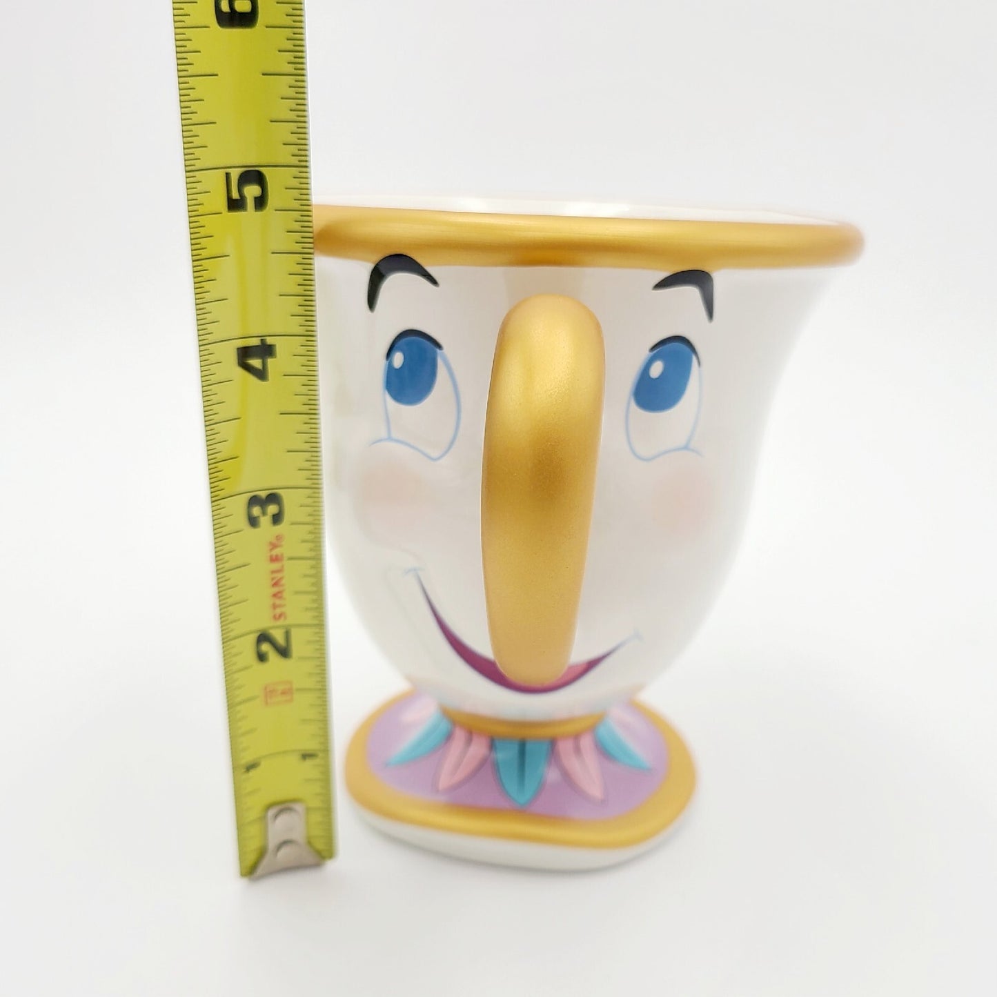 *CHIP Mug* Walt Disney World Parks Beauty & the Beast Tea Cup Ceramic Coffee NEW