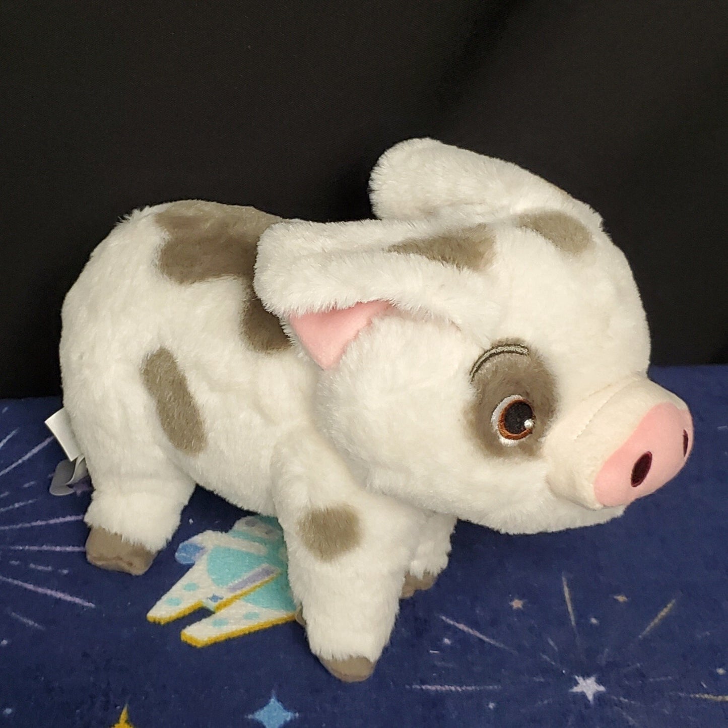NEW Disney Store Moana Pua Spotted Pig Friend Small Plush Stuffed Animal 8"