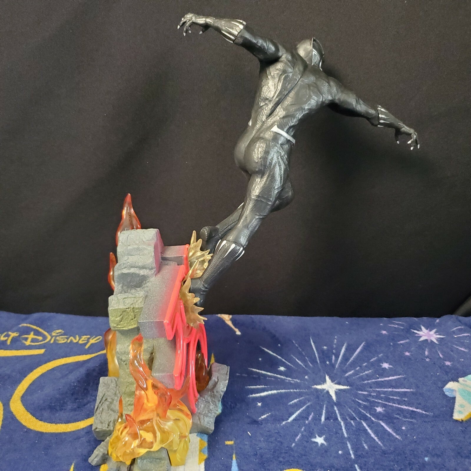 Disney Parks Marvel Black Panther 14" Figure Statue Diamond Select Toys Resin LE