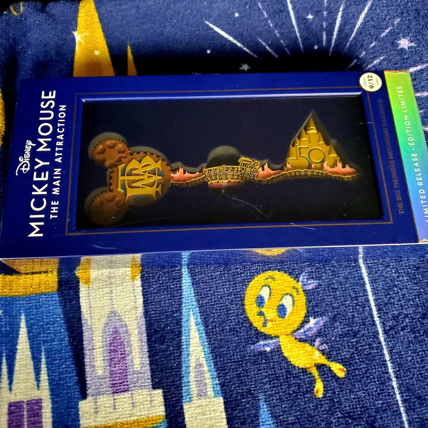 Disney Parks 50th Mickey Main Attraction Big Thunder Mountain BTM Railroad Key