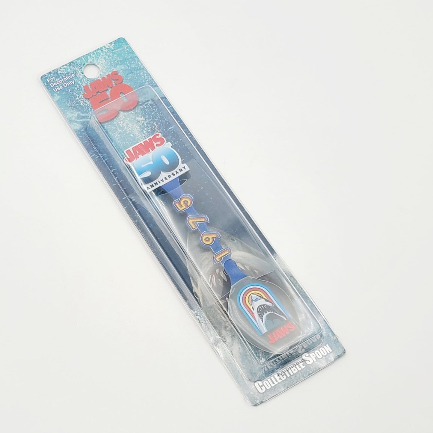 Universal Studios Florida Jaws 50th Anniversary Collectible 1975 Shark Spoon New