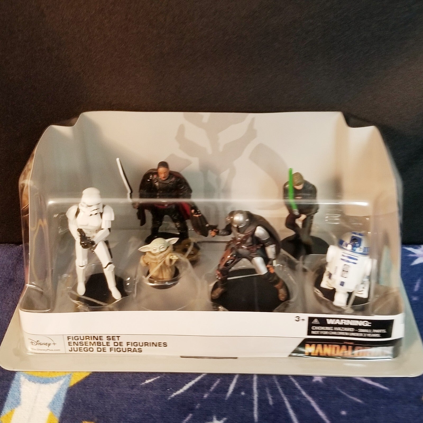 NEW Disney Parks Star Wars The Mandalorian 6pc Figure Figurine Set Cake Toppers