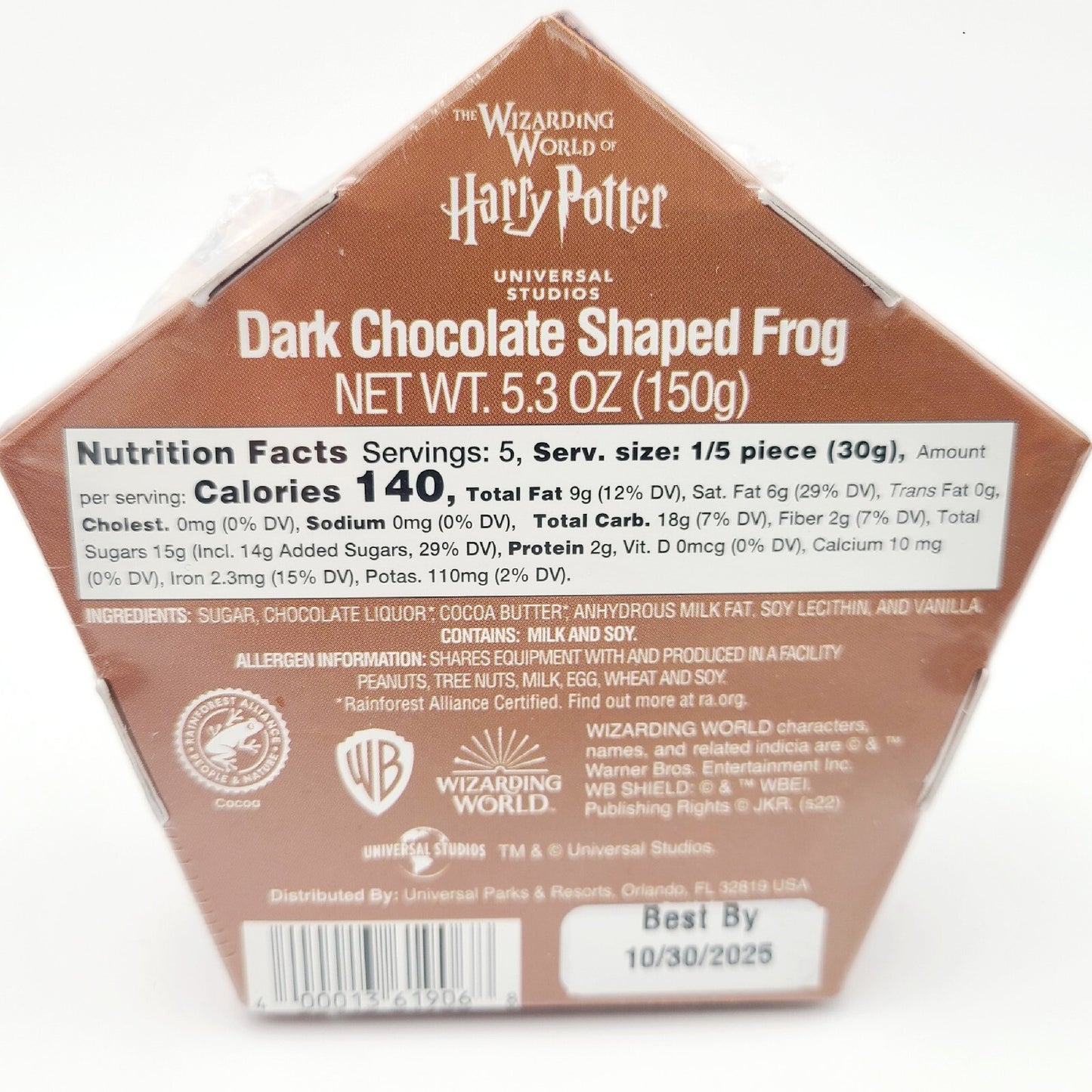 *Milk, White, Dark Chocolate Frog Set* Universal Studios Harry Potter Honeydukes