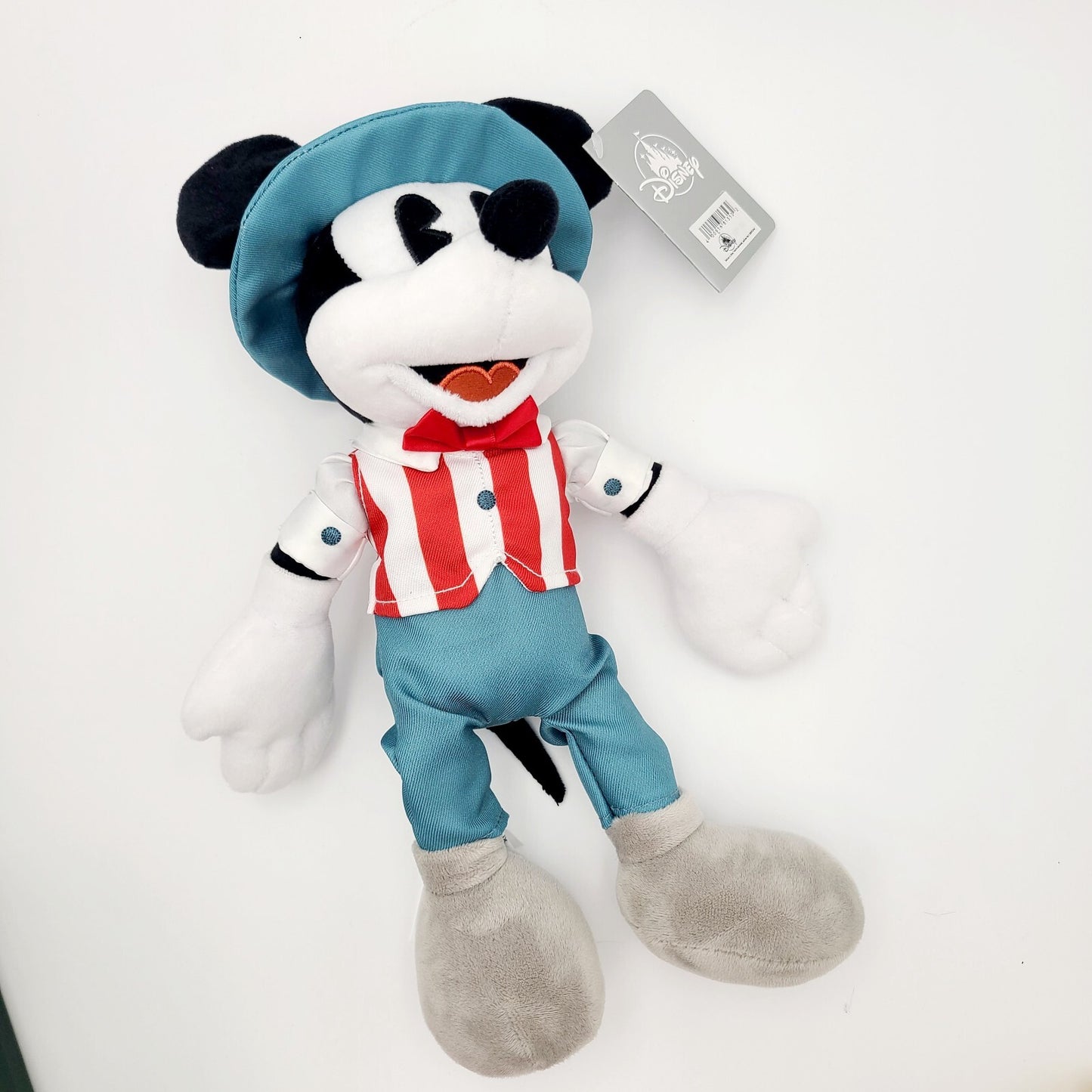 NEW Disney Store Mickey Mouse American Plush USA Patriotic Red White Blue