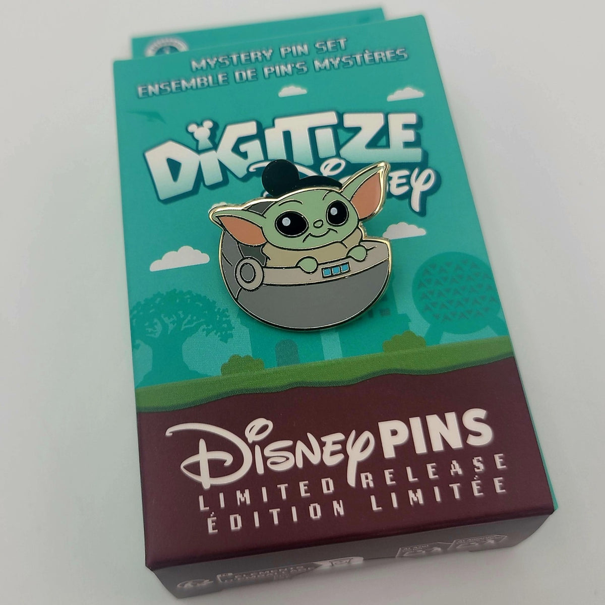 *Grogu ONLY* Disney World Parks 2026 Digitize Mystery Pin Star Wars Mandalorian