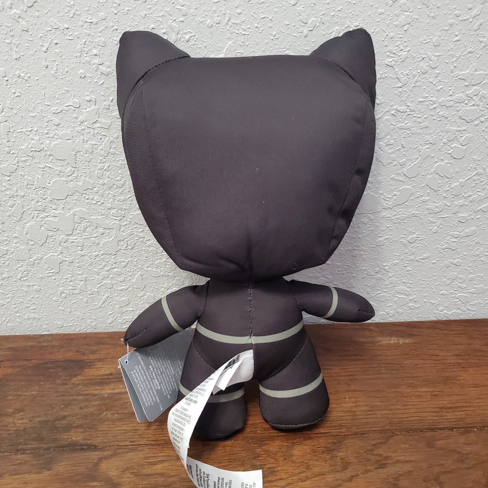 Disney Parks Black Panther Marvel Avenger Plush Standing Cute Big Head NEW