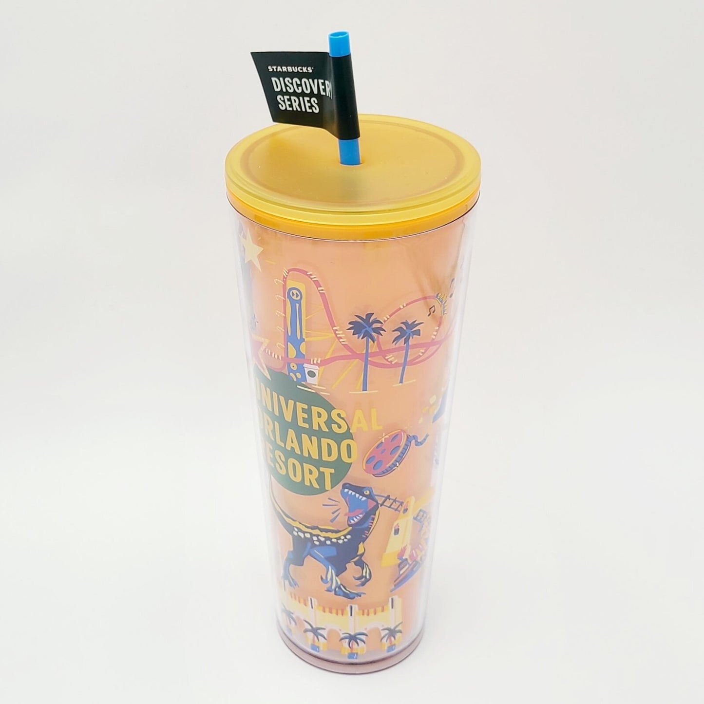 2024 Universal Studios Orlando Resort Starbucks Discovery Series Tumbler NEW