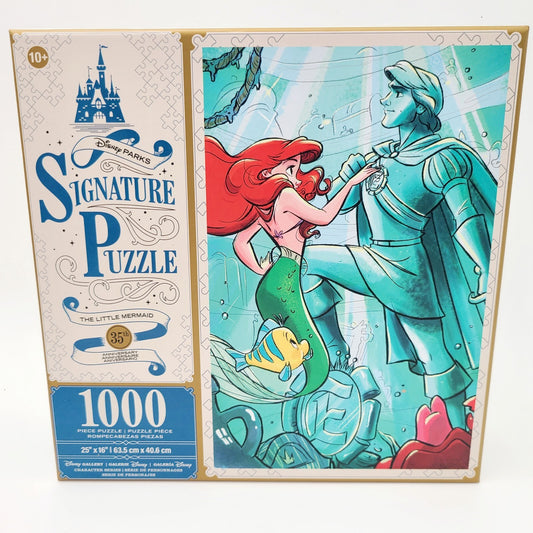 2024 Disney Parks Signature Little Mermaid 35th Thompson 1000 Pc Puzzle New