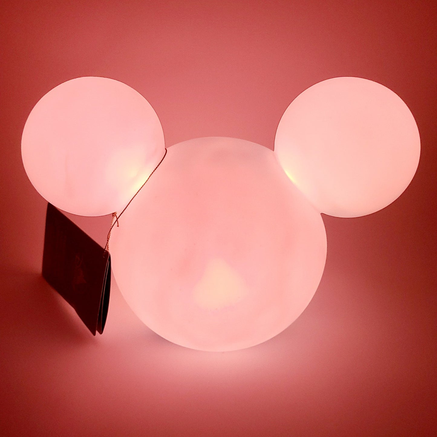 Disney Parks Mickey Mouse Icon Tabletop Light Lamp Home Collection Summer Fun