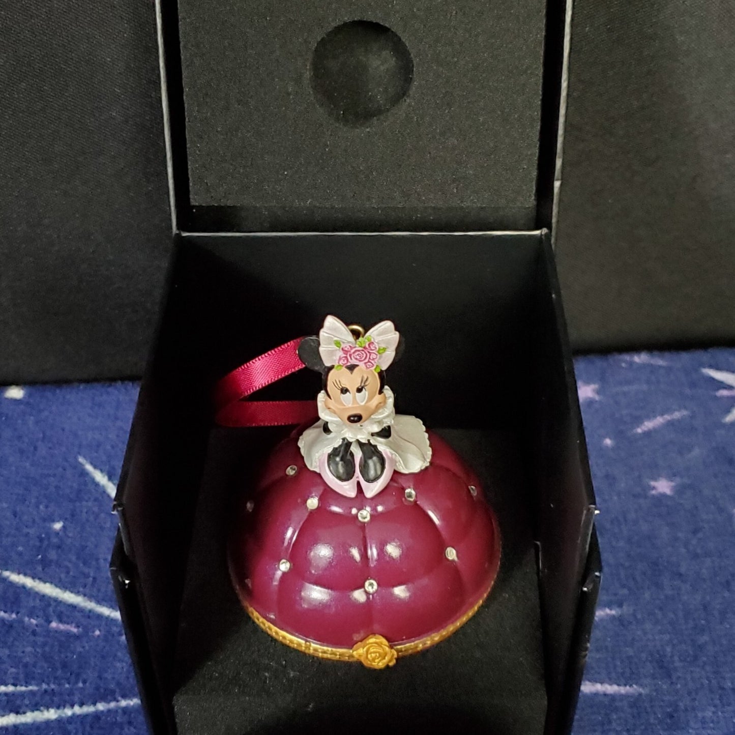 2022 Disney Parks Sketchbook Ornament Engagement Box Minnie Mouse Wedding New