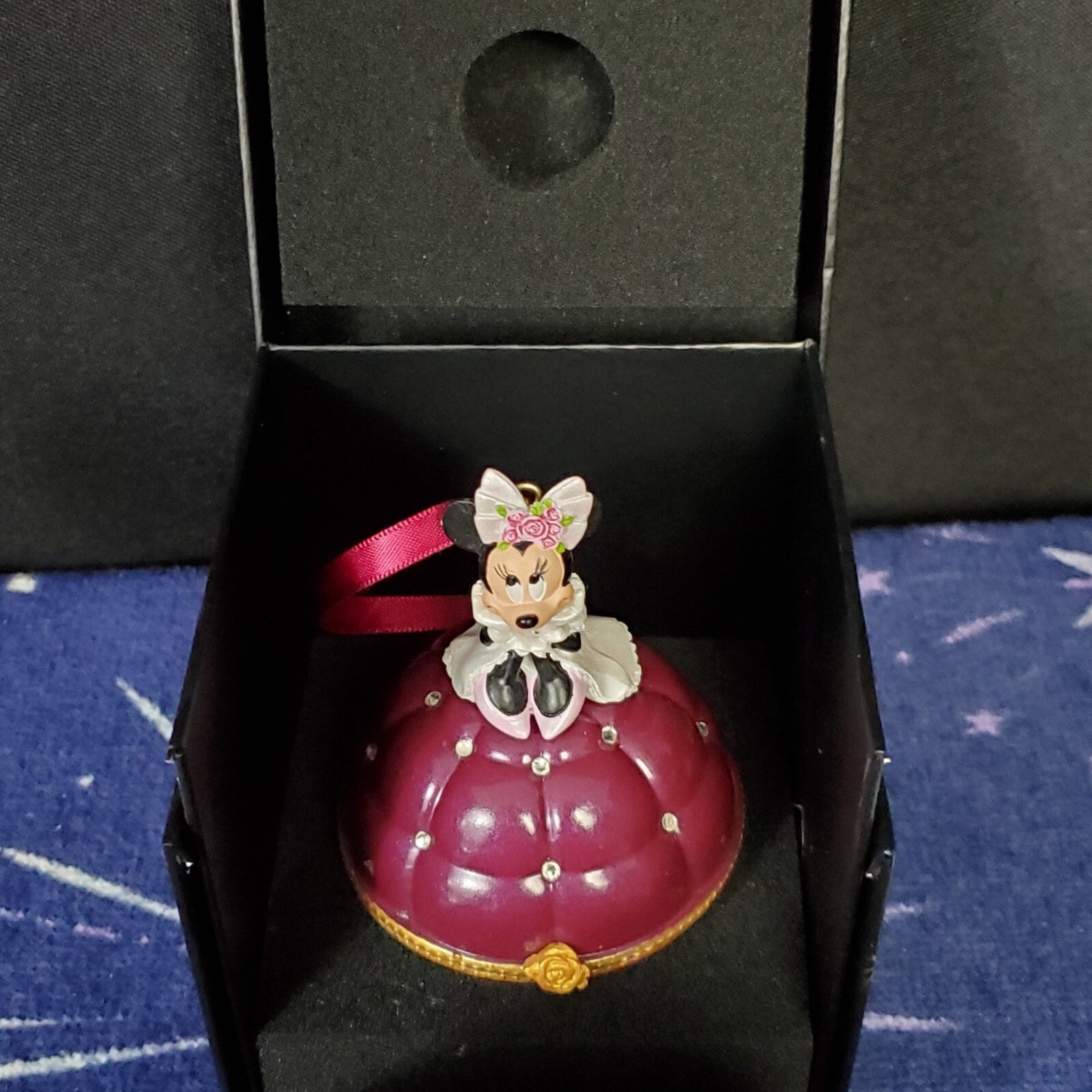 2022 Disney Parks Sketchbook Ornament Engagement Box Minnie Mouse Wedding New