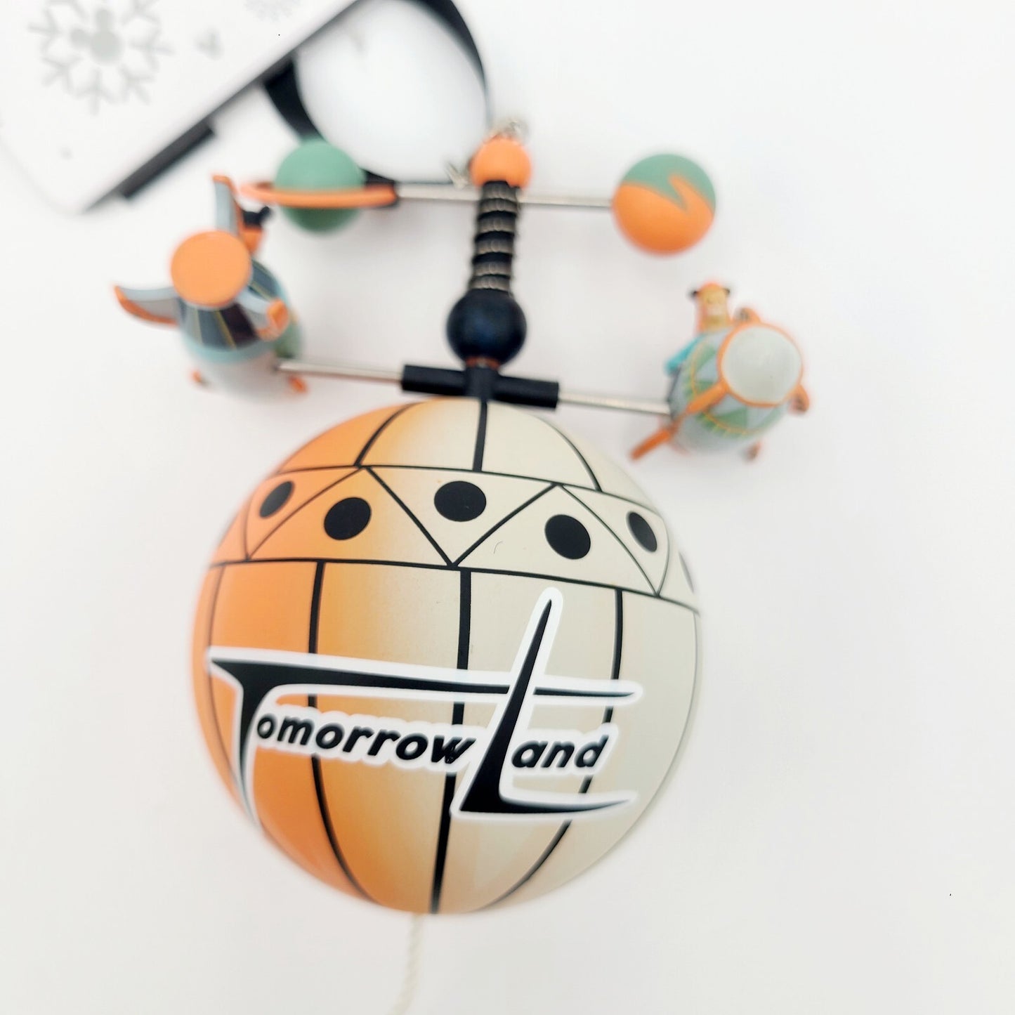 2024 Disney Parks Magic Kingdom Tomorrowland Astro Orbiter Spinner Ornament NEW