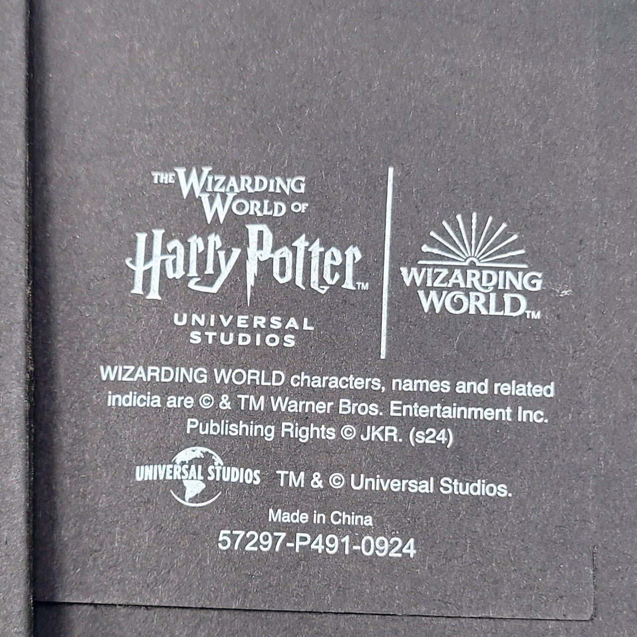 Epic Universe Harry Potter Ministry of Magic 4" x 6" Courtroom Picture Frame NEW