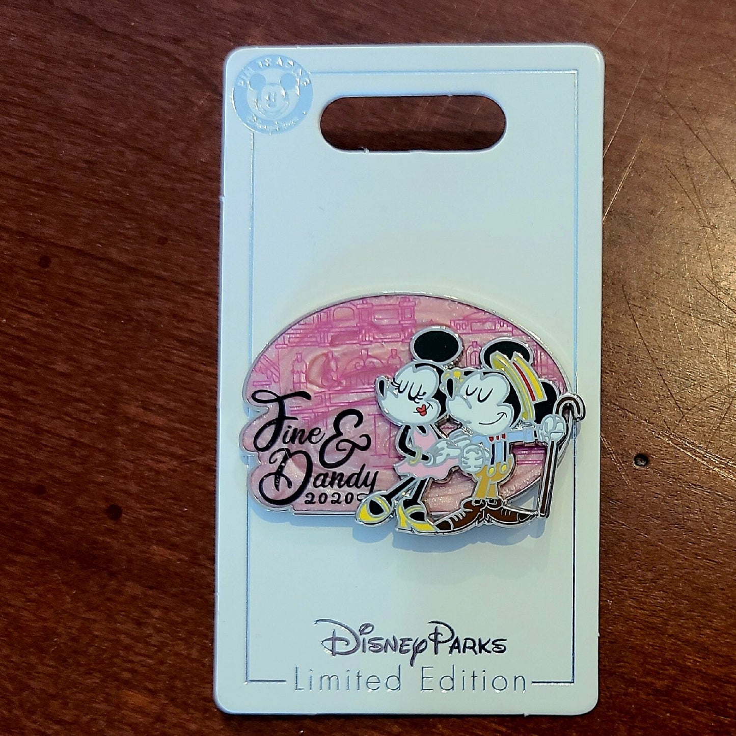 *2 Fine & Dandy Pin Set* Disney Parks 2020/2021 Mickey Minnie Donald Daisy Duck