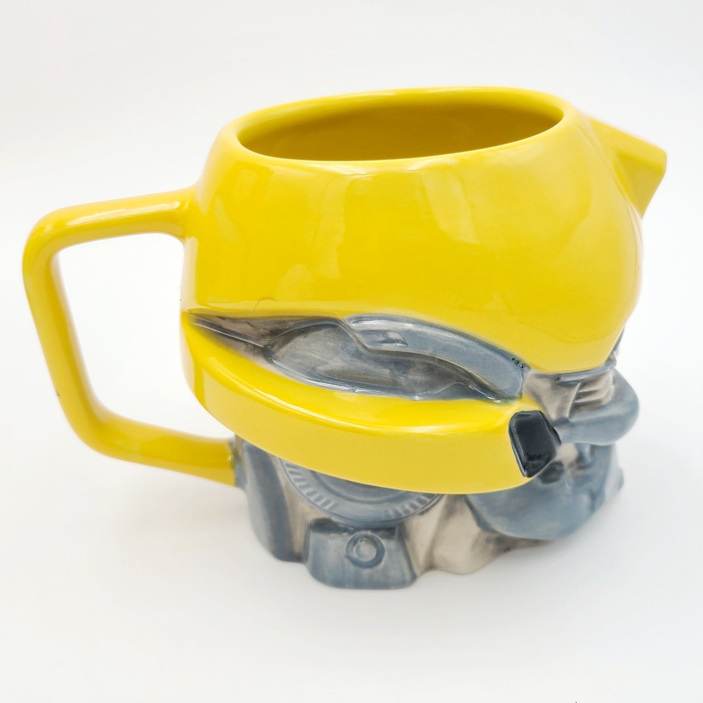 2025 Universal Studios Park Bumblebee Sculpted Head Coffee Mug Transformers NEW