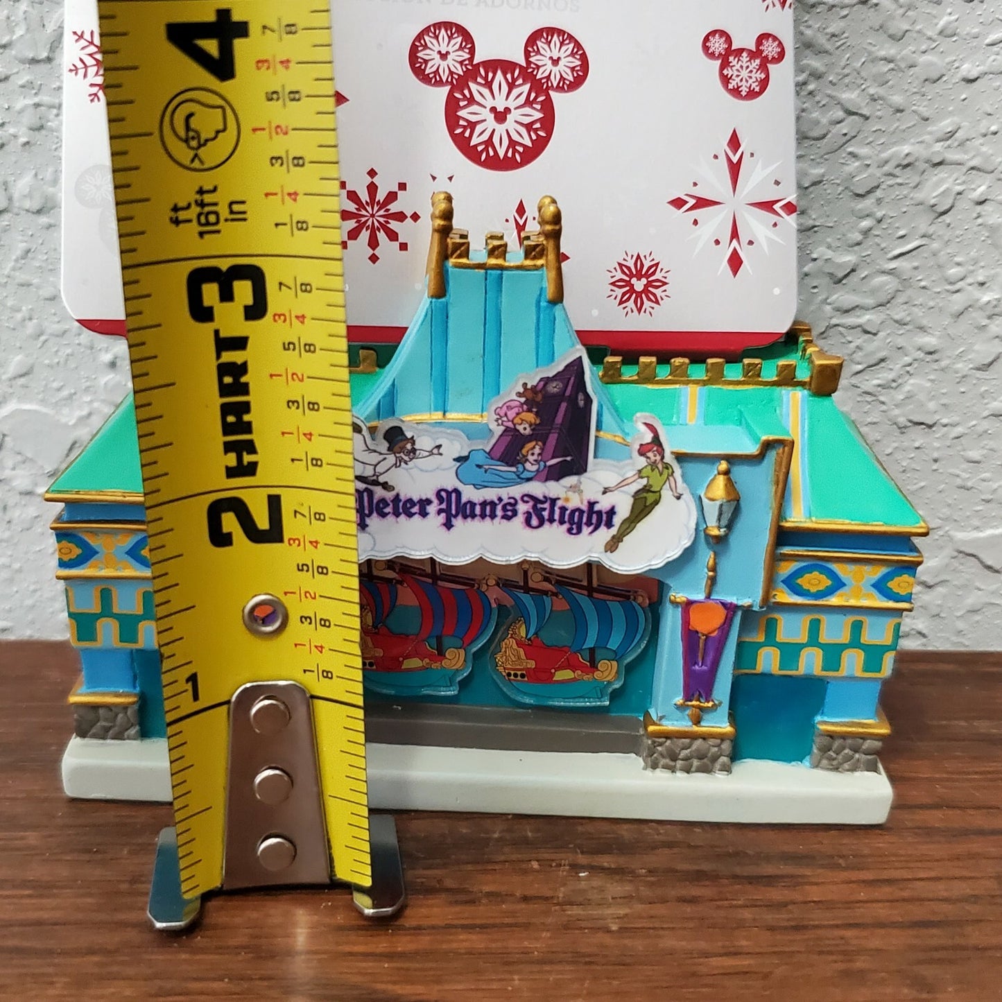 2022 Disney Parks Peter Pan’s Flight Attraction Hook Pan Christmas Ornament New
