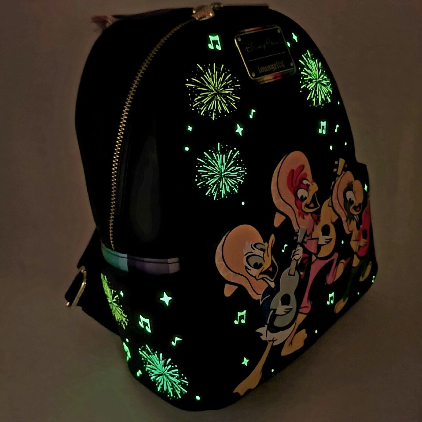2024 Disney World Parks Epcot Mexico Three Caballeros Donald Loungefly Backpack