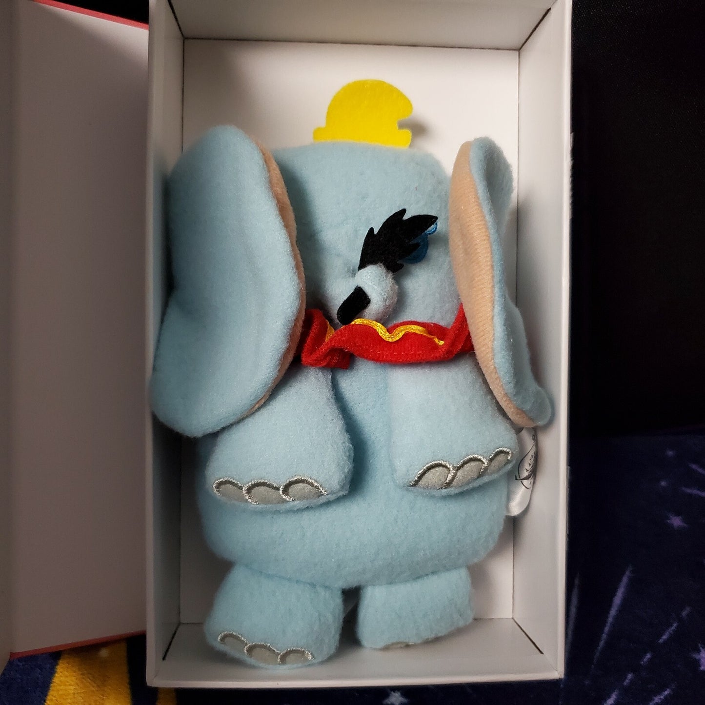 *5 VHS Small Plush Set* Disney Parks Series 1 Beauty Beast, Dumbo, Monsters Inc