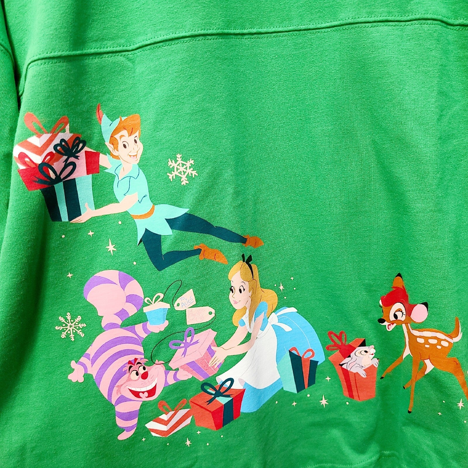 LARGE Disney Park 2023 Classics Christmas Holiday Mickey & Friends Spirit Jersey