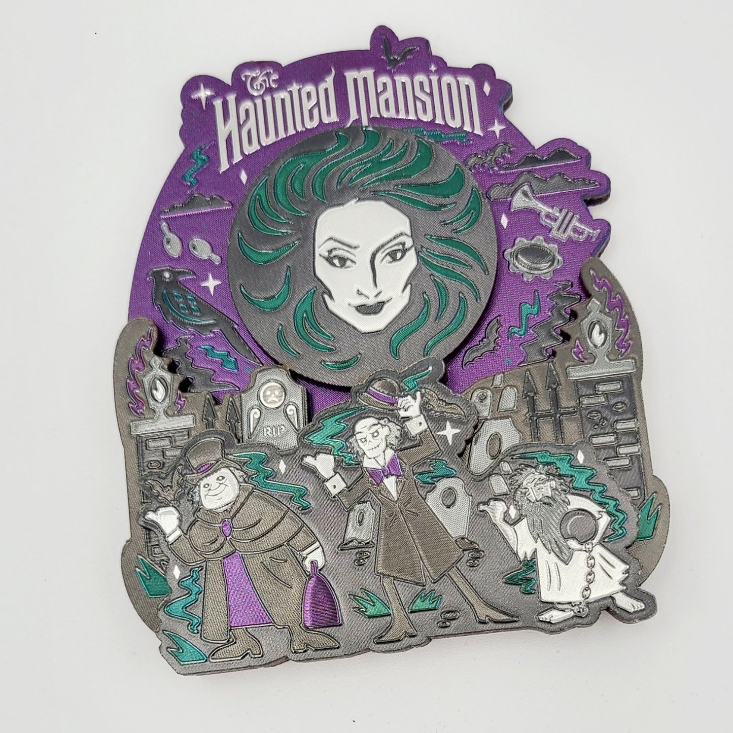 *Magnet* 2025 Disney Parks Haunted Mansion Madame Leota Hitchhiking Ghosts New