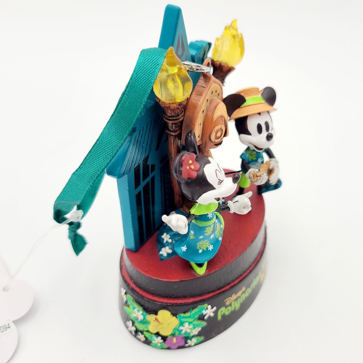 *Light-Up ORNAMENT* Walt Disney World Parks Polynesian Resort Maui Mickey Minnie