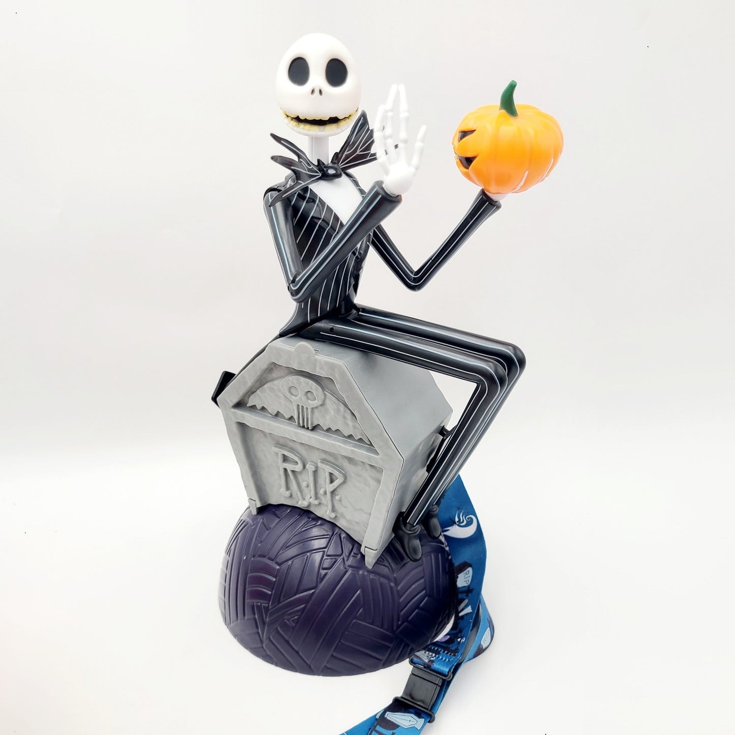 Disney Parks Jack Skellington Popcorn Bucket & Mayor Sipper Halloween Party set