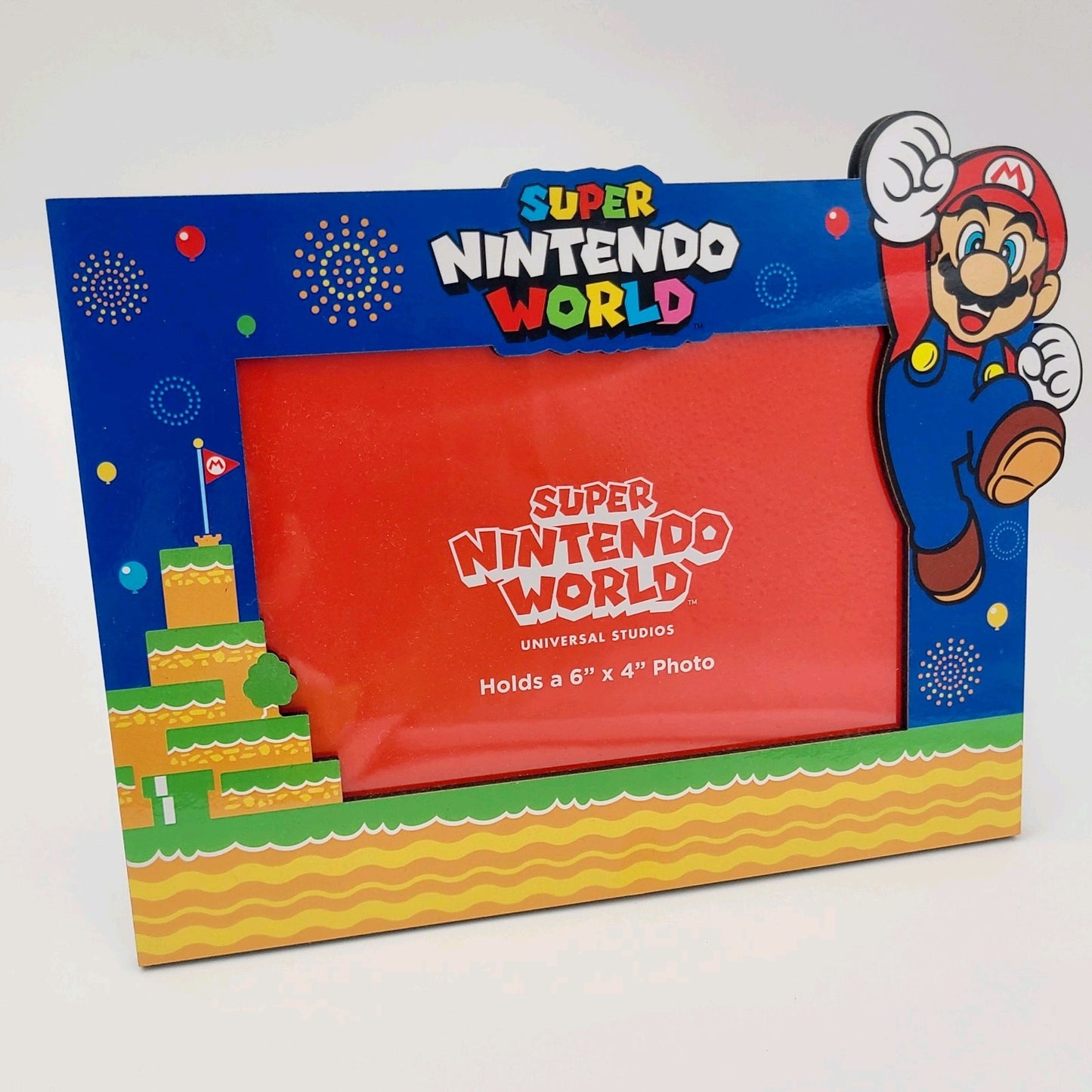 Universal Studios Super Nintendo World Mount Mario Beanpole Picture Photo Frame