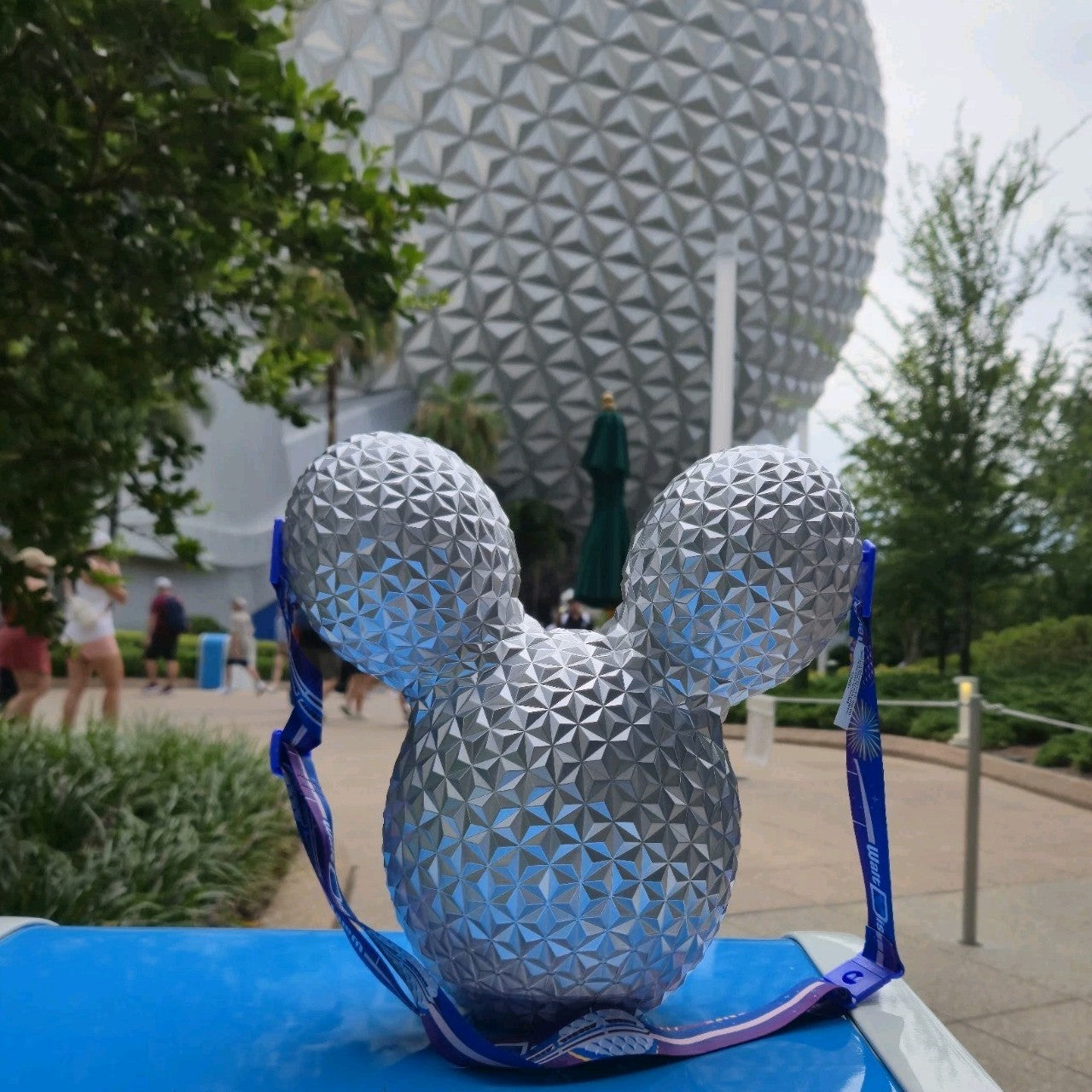 IN HAND 2025 Popcorn Bucket Disney Parks EPCOT Spaceship Earth Light Up Ears WDW