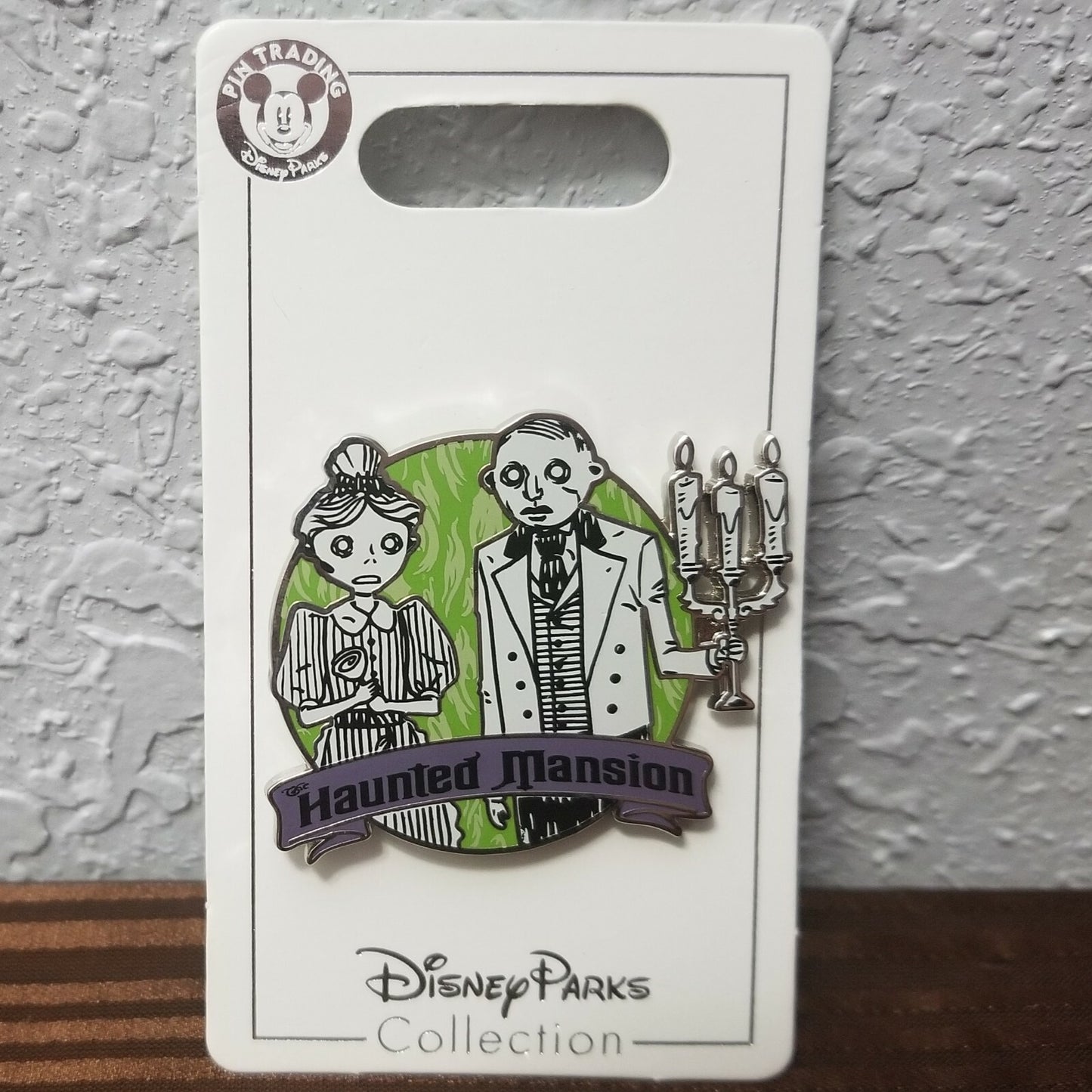 Disney Parks Haunted Mansion Ghost Hosts Cast Inspired Halloween Pin Maid Butler