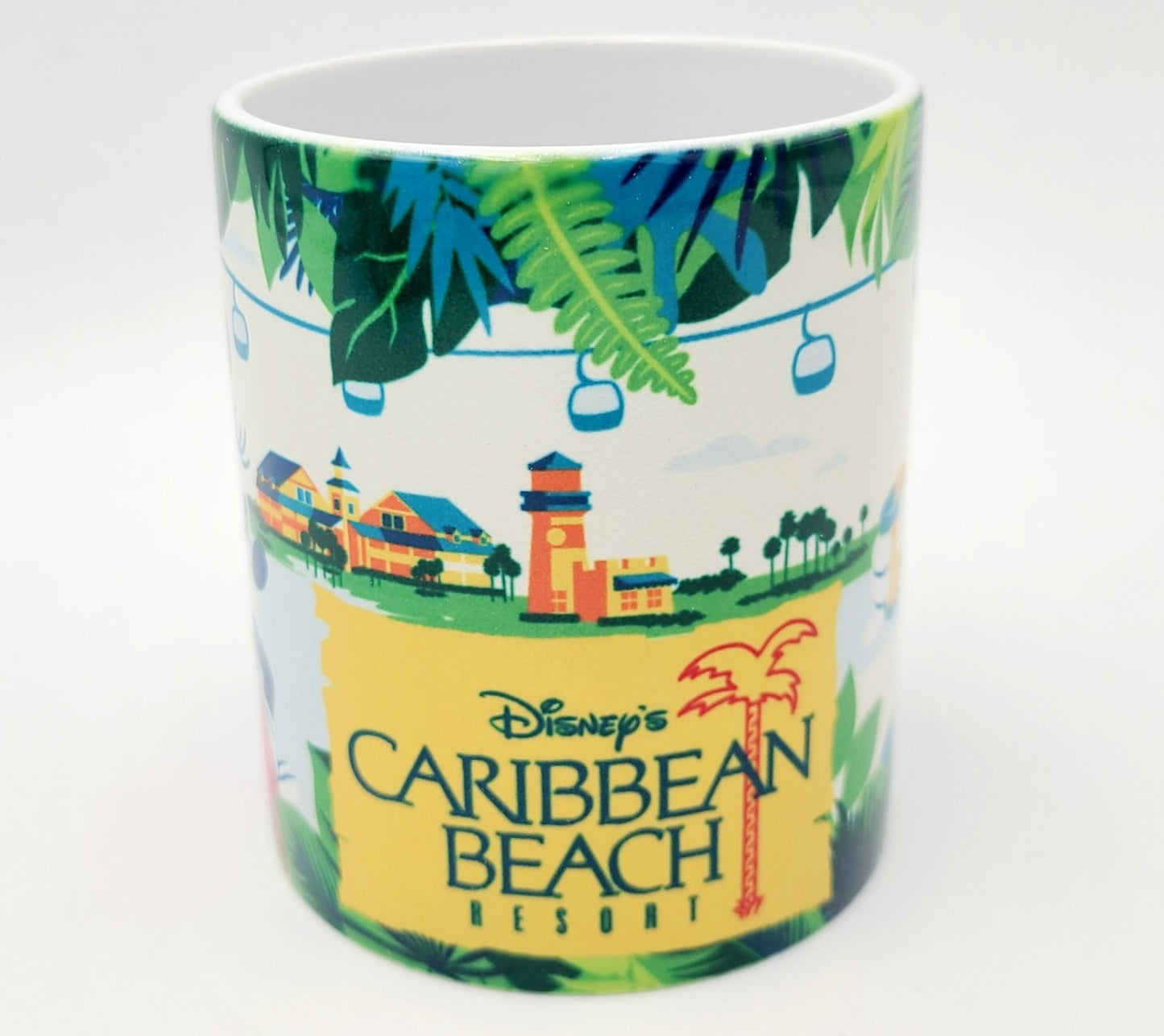 2025 Walt Disney World Parks Caribbean Beach Resort Coffee Mug Mickey Minnie NEW
