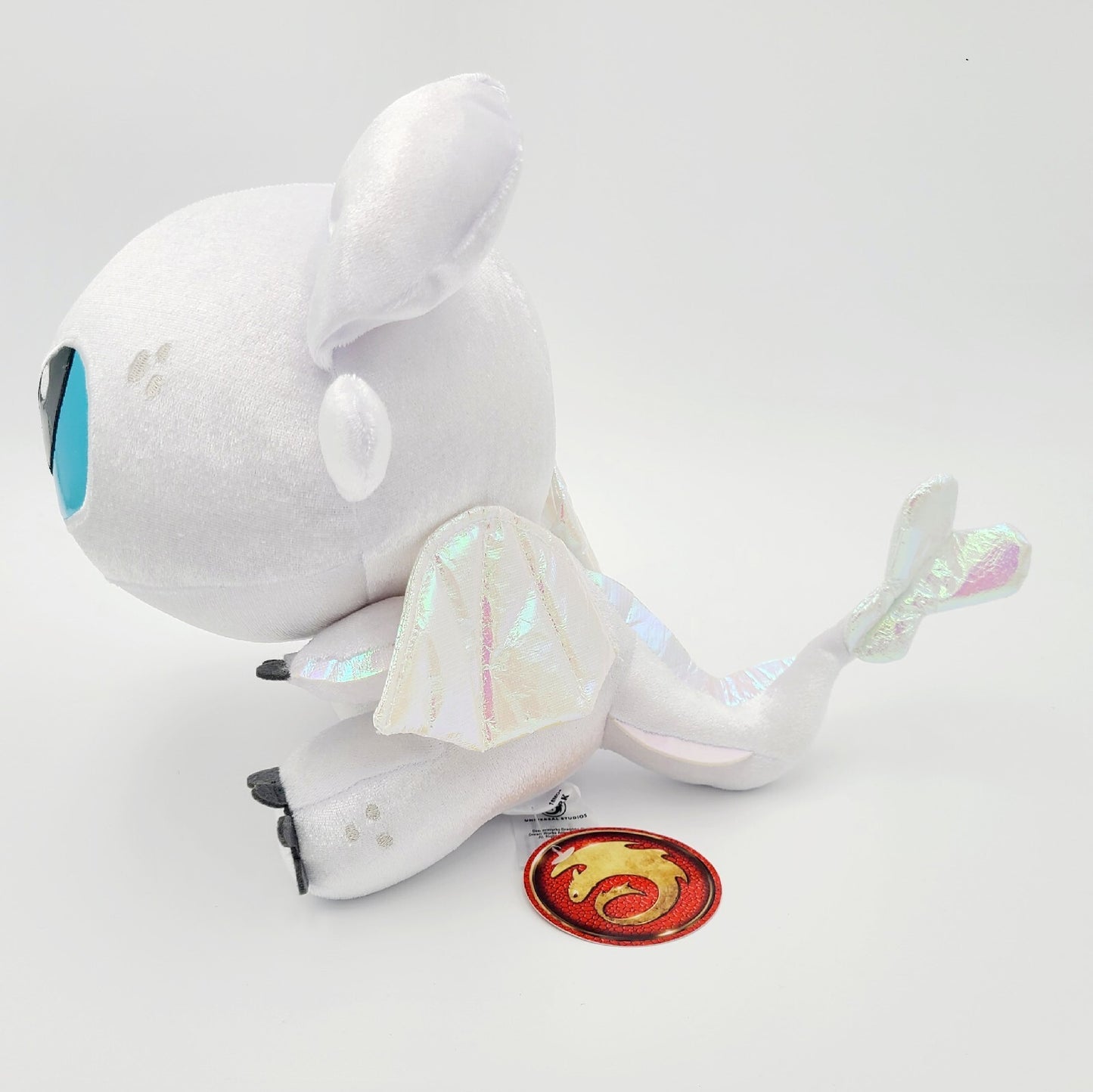 Universal Studio EPIC How To Train Your Dragon Light Fury Plush Doll 10” WHITE
