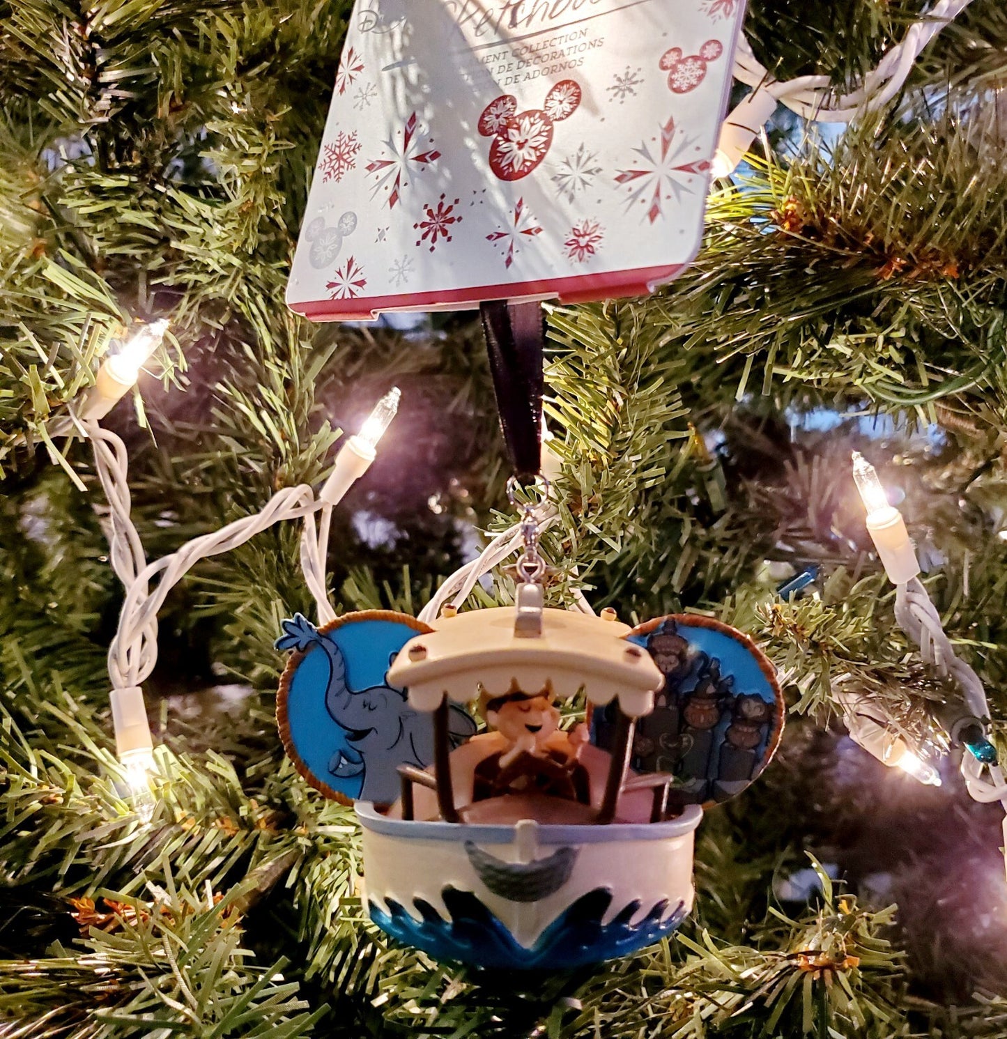 2022 Disney Parks Jungle Cruise Skipper Mickey Mouse Ear Hat Christmas Ornament