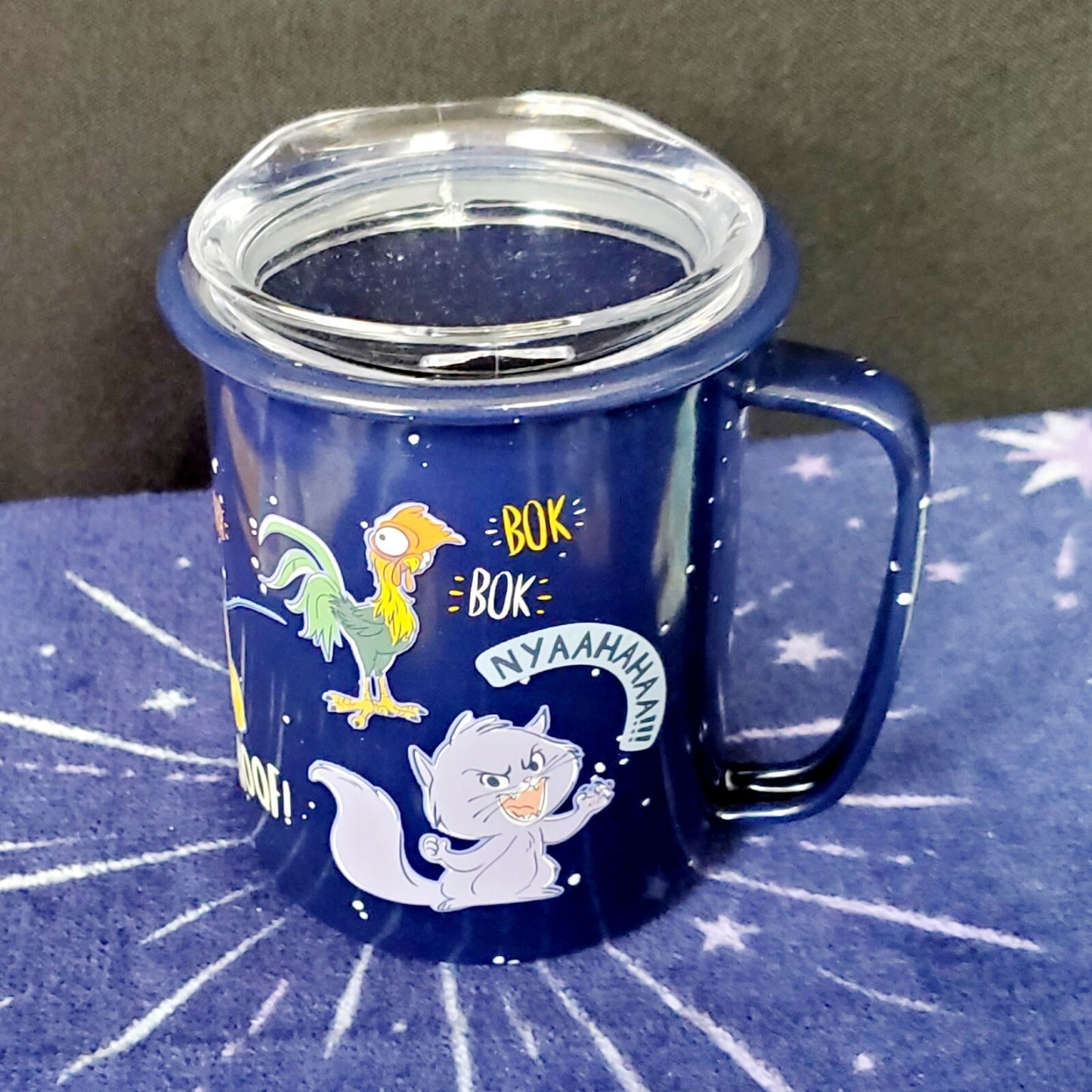 NEW 2023 Disney Parks Sidekicks 4" Travel Aluminum Mug Pluto Gus Hei Hei Meeko