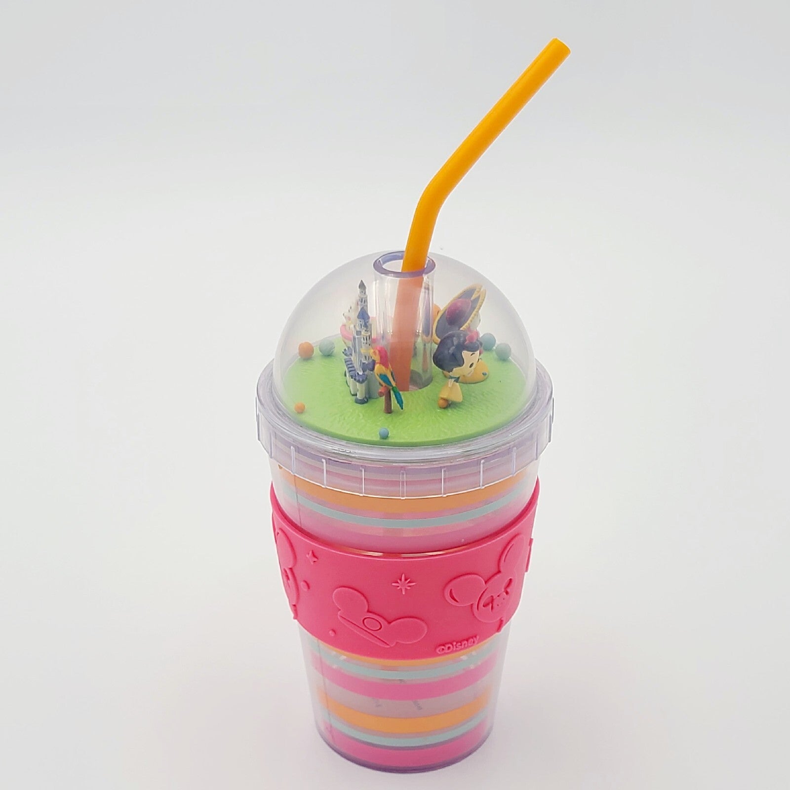Disney Parks Kingdom of Cute Tumbler Cup Orange Bird Castle Tiki Jerrod Maruyama