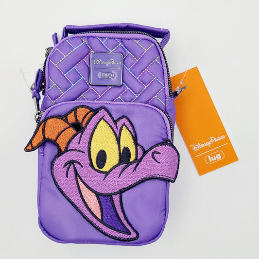 2024 Disney World Parks EPCOT Center Figment Lug Mini Skeeter Crossbody Bag New