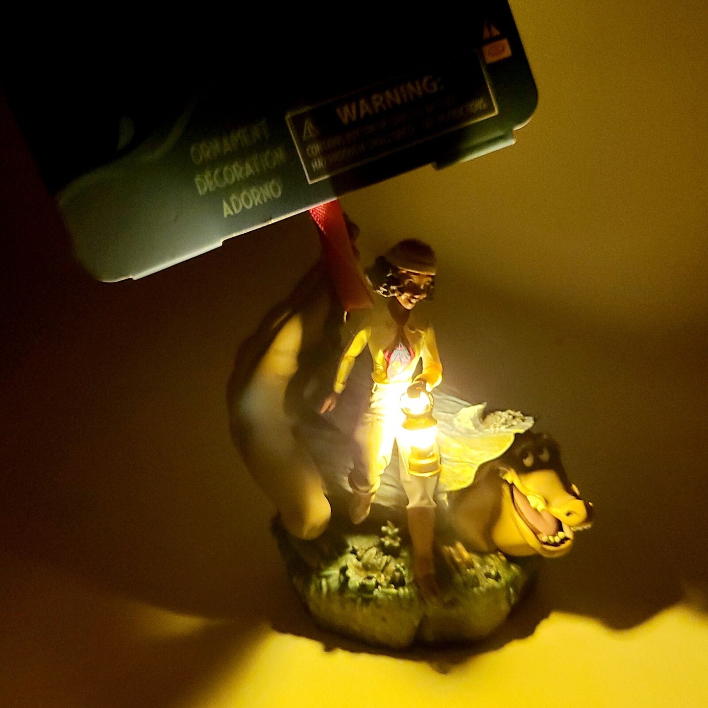 Light-Up ORNAMENT 2024 Disney Park Tiana Bayou Adventure Holiday Louis Alligator