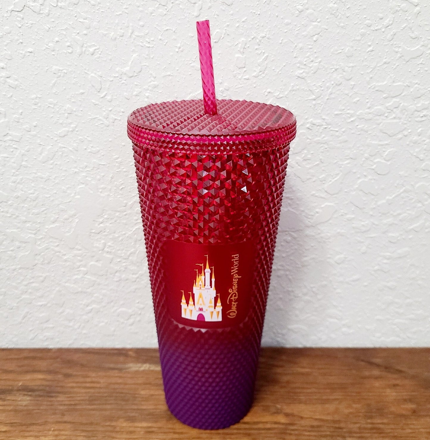 2023 Walt Disney World Parks Cinderella Castle Starbucks Studded 24 oz Tumbler