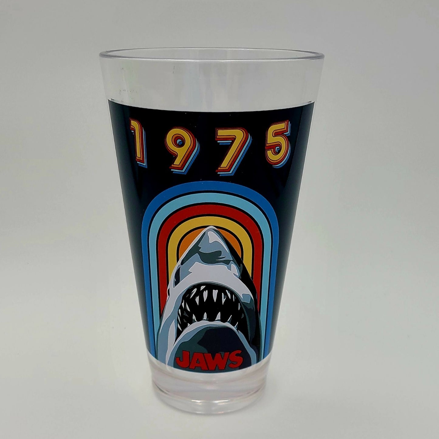 Universal Studios Florida Jaws 50th Anniversary Plastic Souvenir Cup New Shark