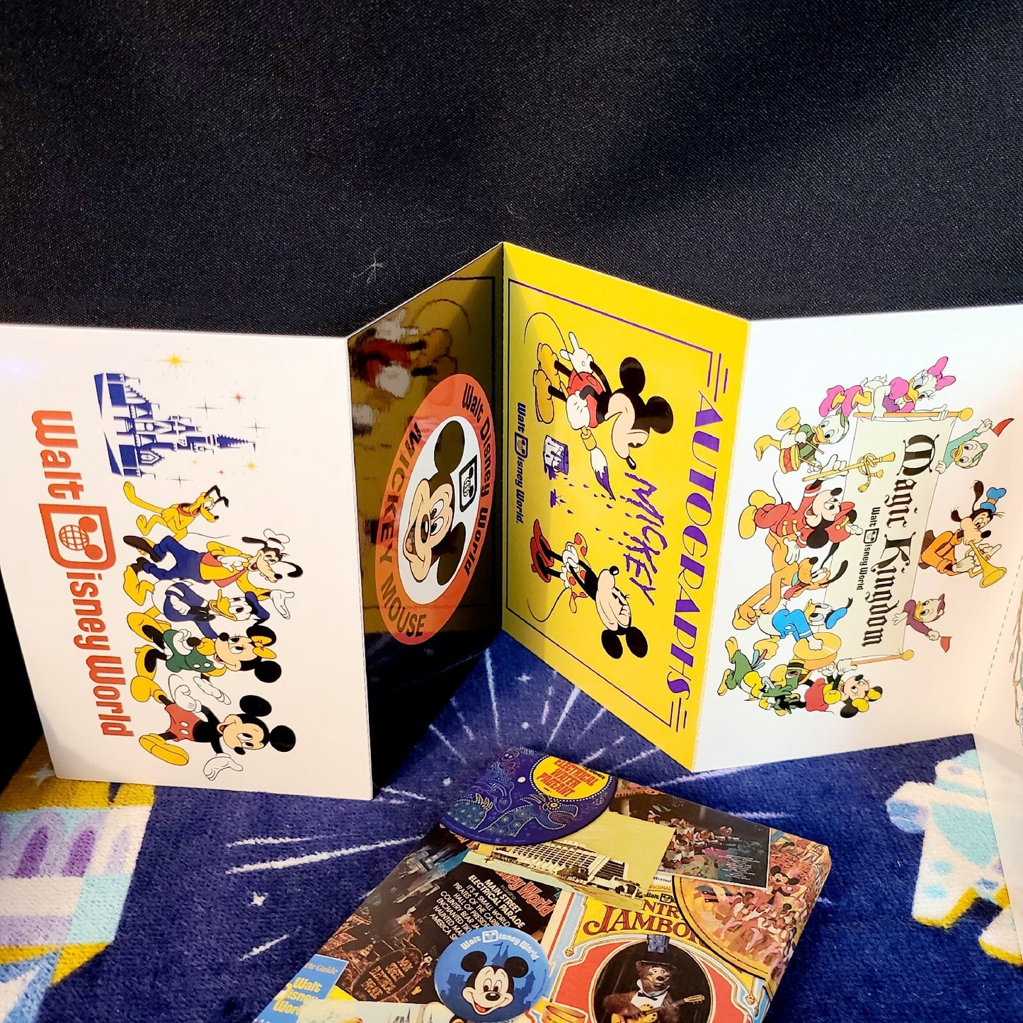 NEW 2021 Disney Parks Retro Vault Collection 10 Postcard Set 50th Anniversary