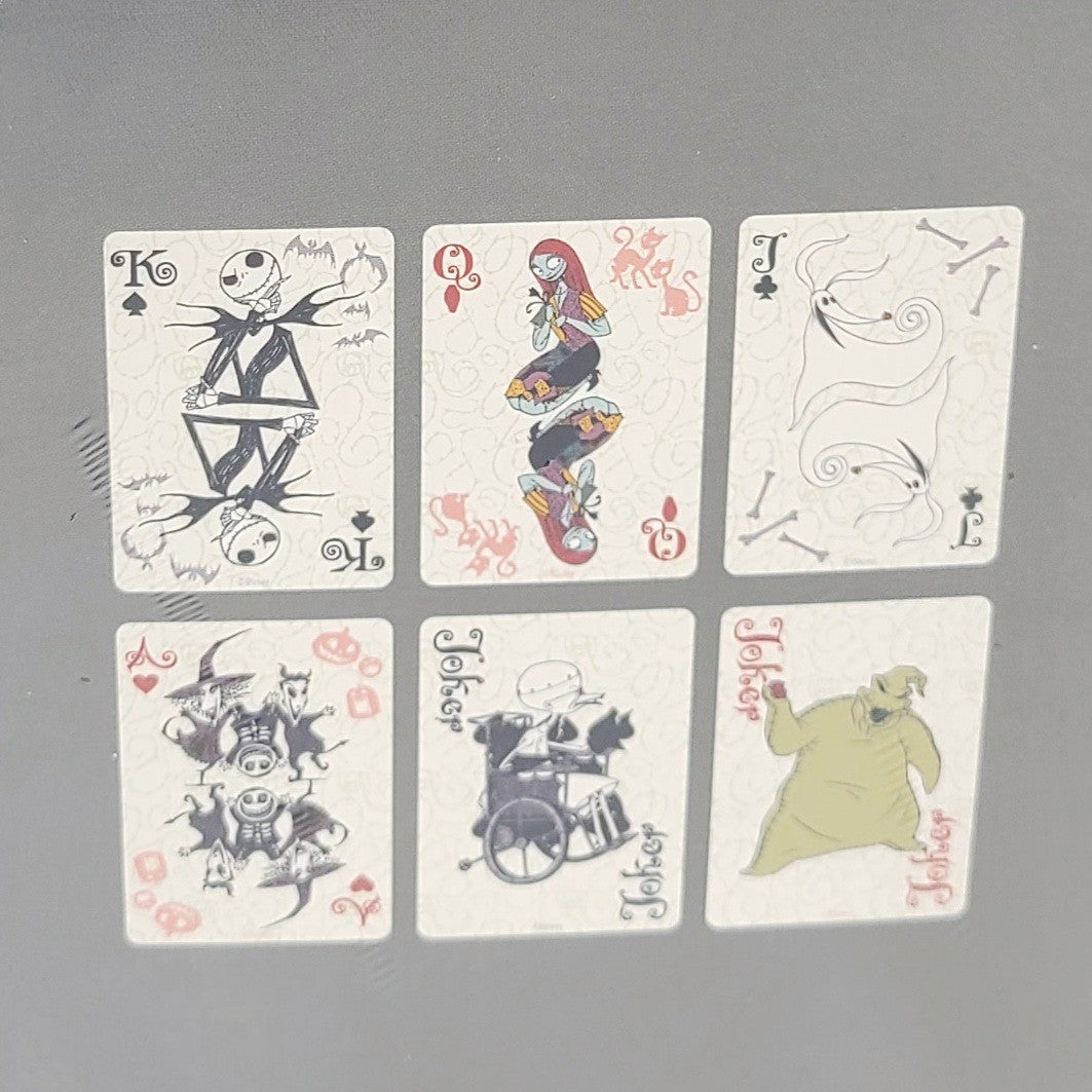 NEW Disney Parks Nightmare Before Christmas Deck of 52 Playing Cards Jack Boogie