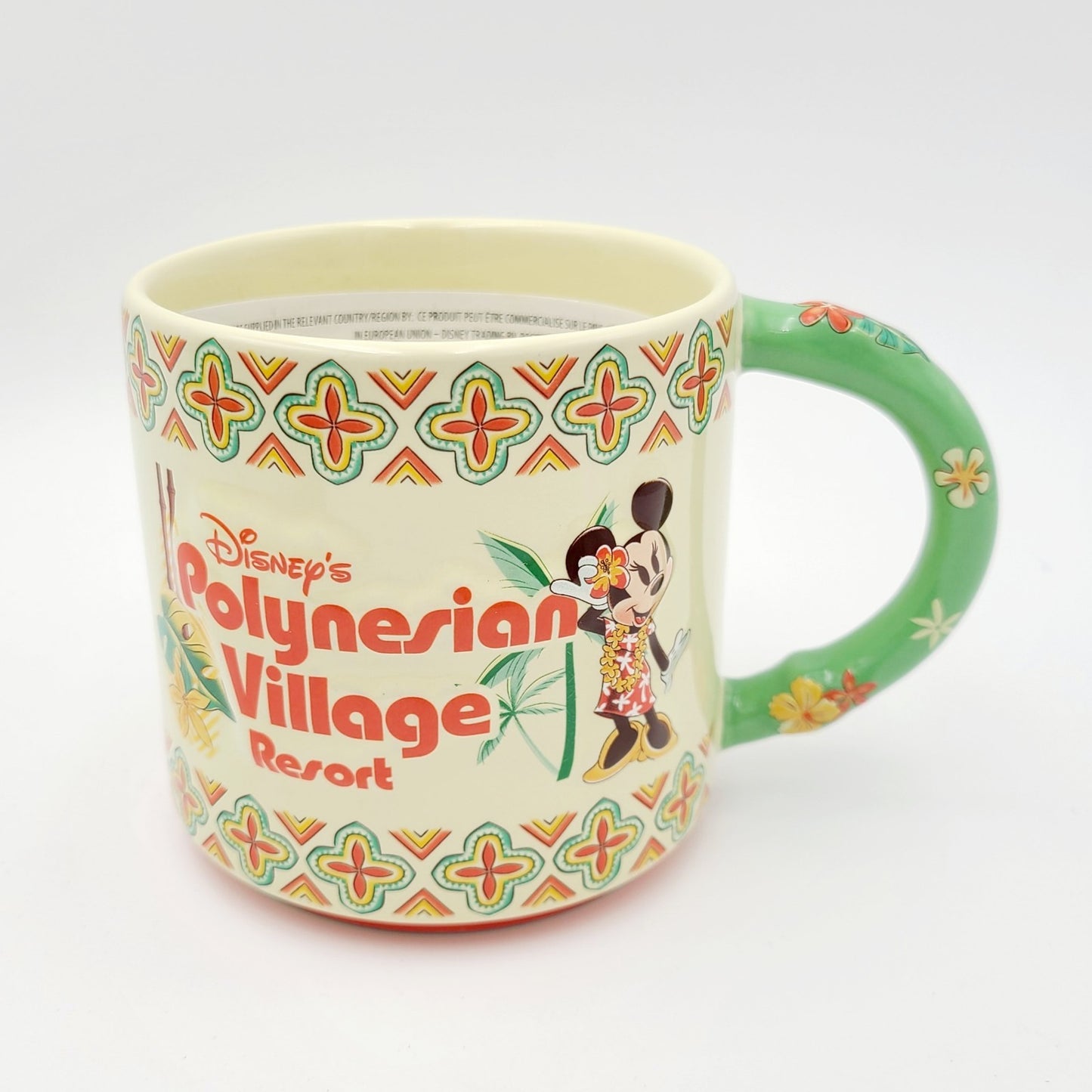 2025 Disney Parks Polynesian Village Resort Minnie Mouse Aloha Tiki Mug Cup NEW