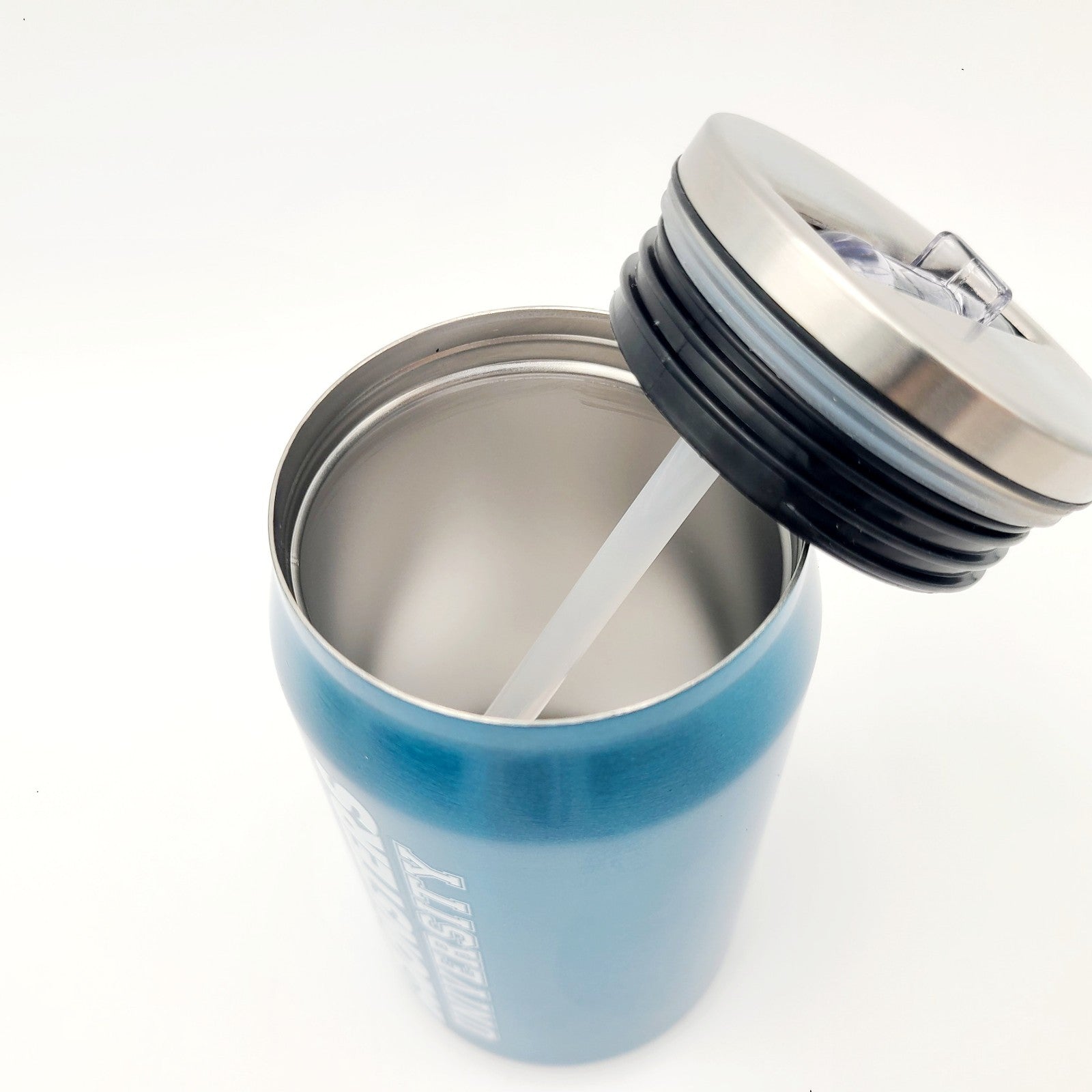 Disney World Parks Monsters University Stainless Steel Tumbler with Straw Sipper