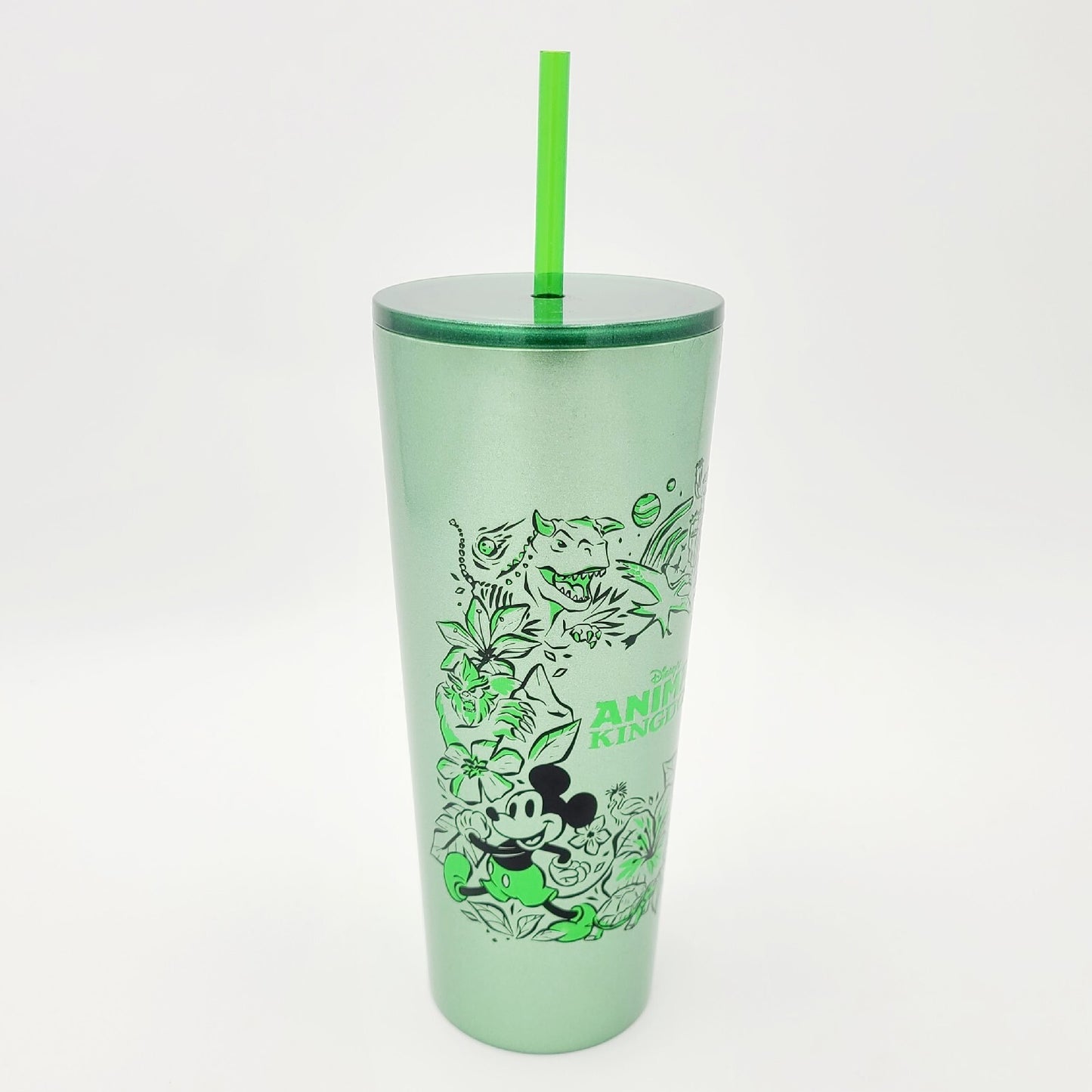 Walt Disney World 4 Park Starbucks Tumbler Magic Kingdom EPCOT Hollywood Animal