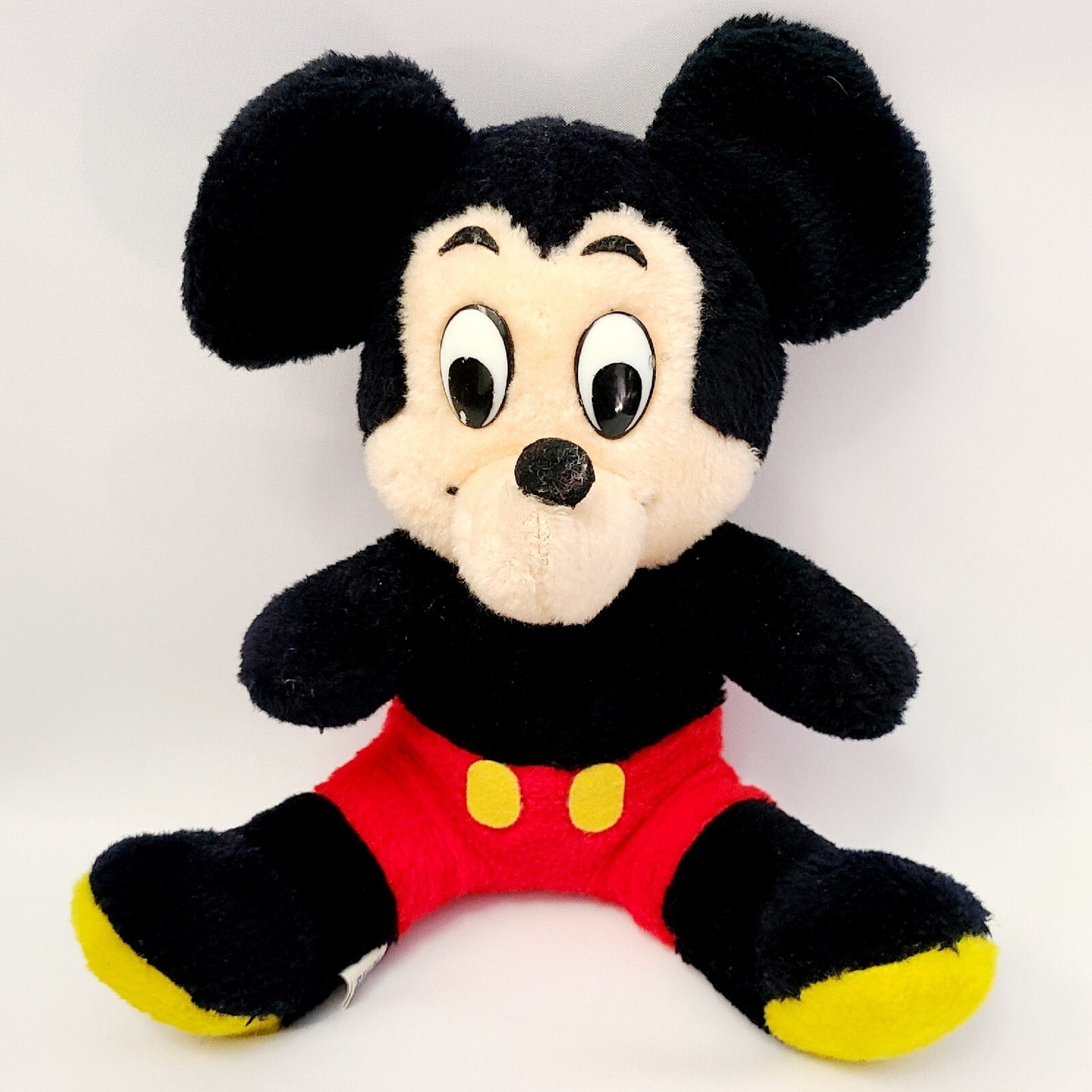 Vintage Mickey & Minnie Mouse Plush Set Walt Disney Prod. Plush California Toy