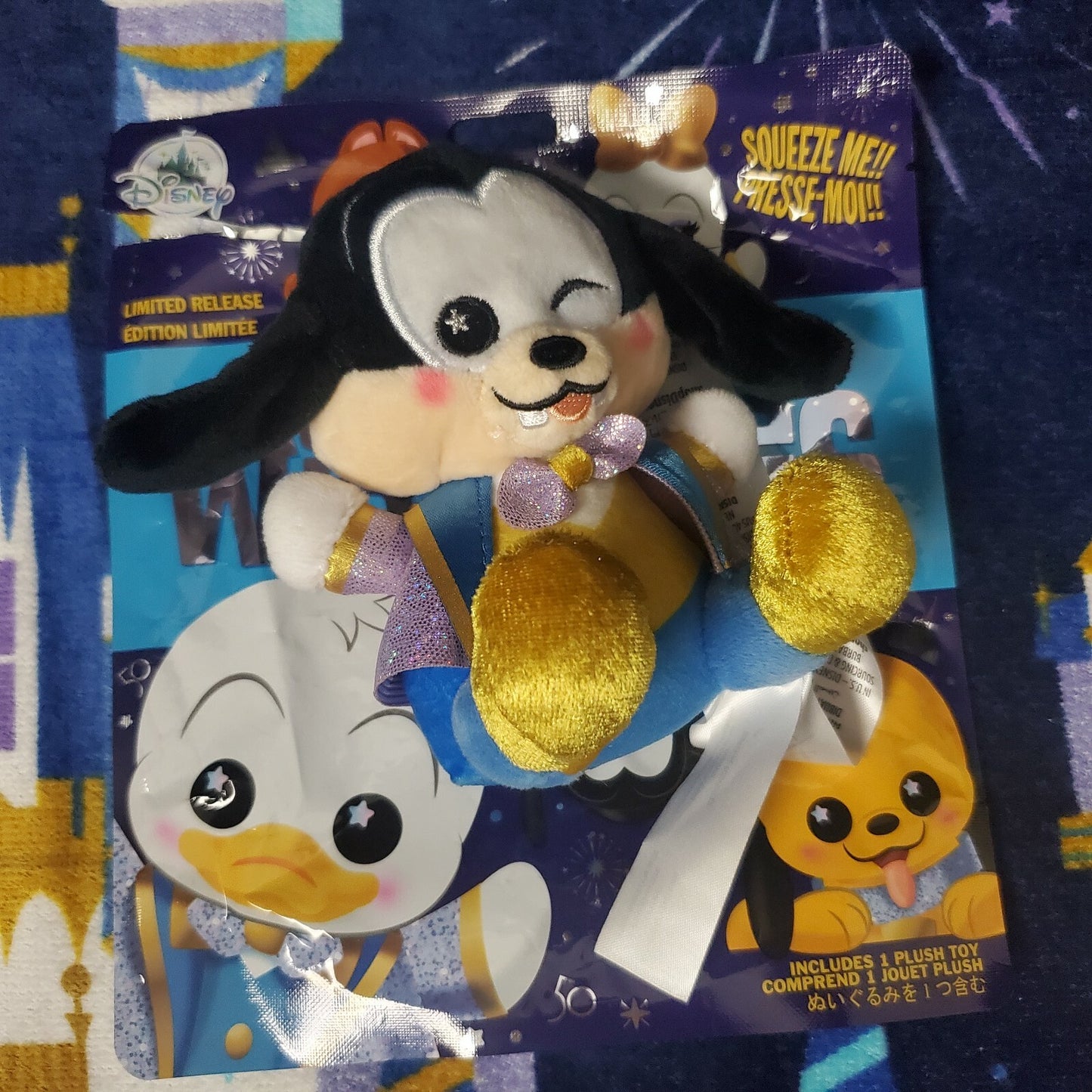 *4 Plush Set* 2021 Disney Park 50th Anniversary Wishables Mickey Chip Chaser WDW