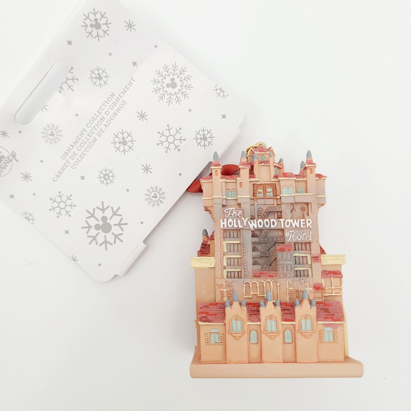 2024 Disney Park Hollywood Studios Tower Of Terror Miniature Ornament Mickey NEW