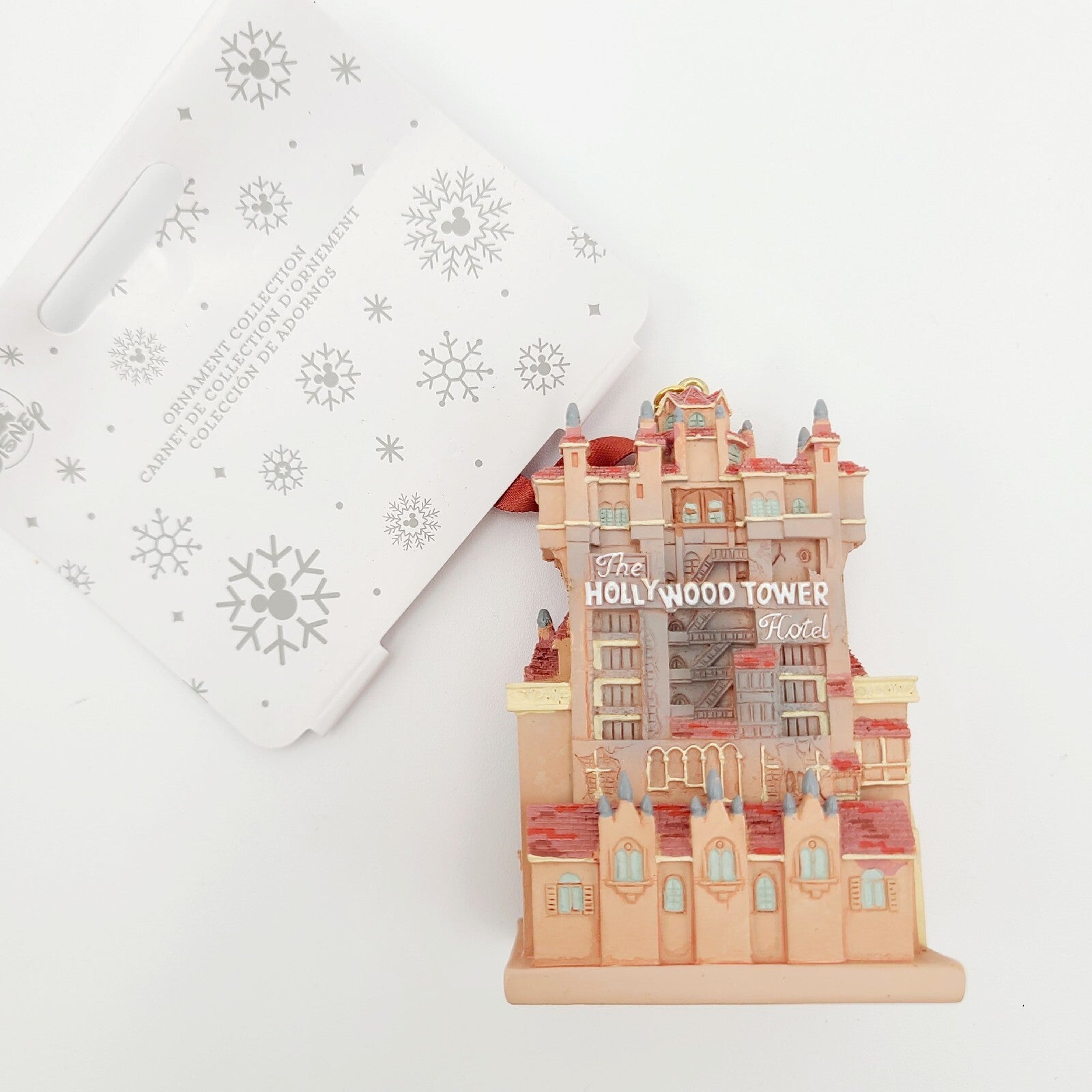 2024 Disney Park Hollywood Studios Tower Of Terror Miniature Ornament Mickey NEW